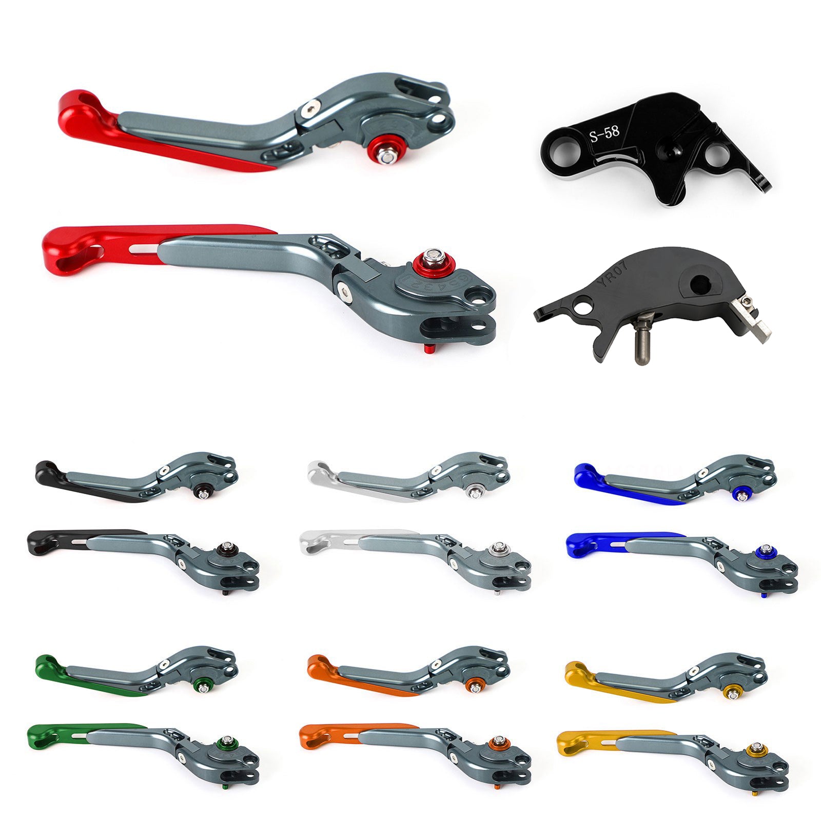 2022-2023 YAMAHA YZF R7 MT-10/SP FZ-10/SP Palanca de freno de embrague ajustable