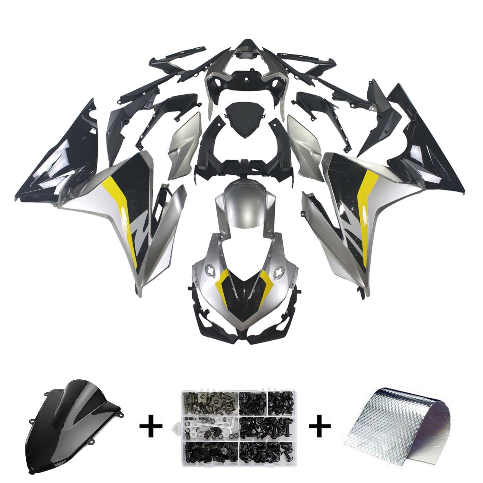 Injection Fairing Kit Bodywork Plastic ABS For Honda CBR500R 2022-2023