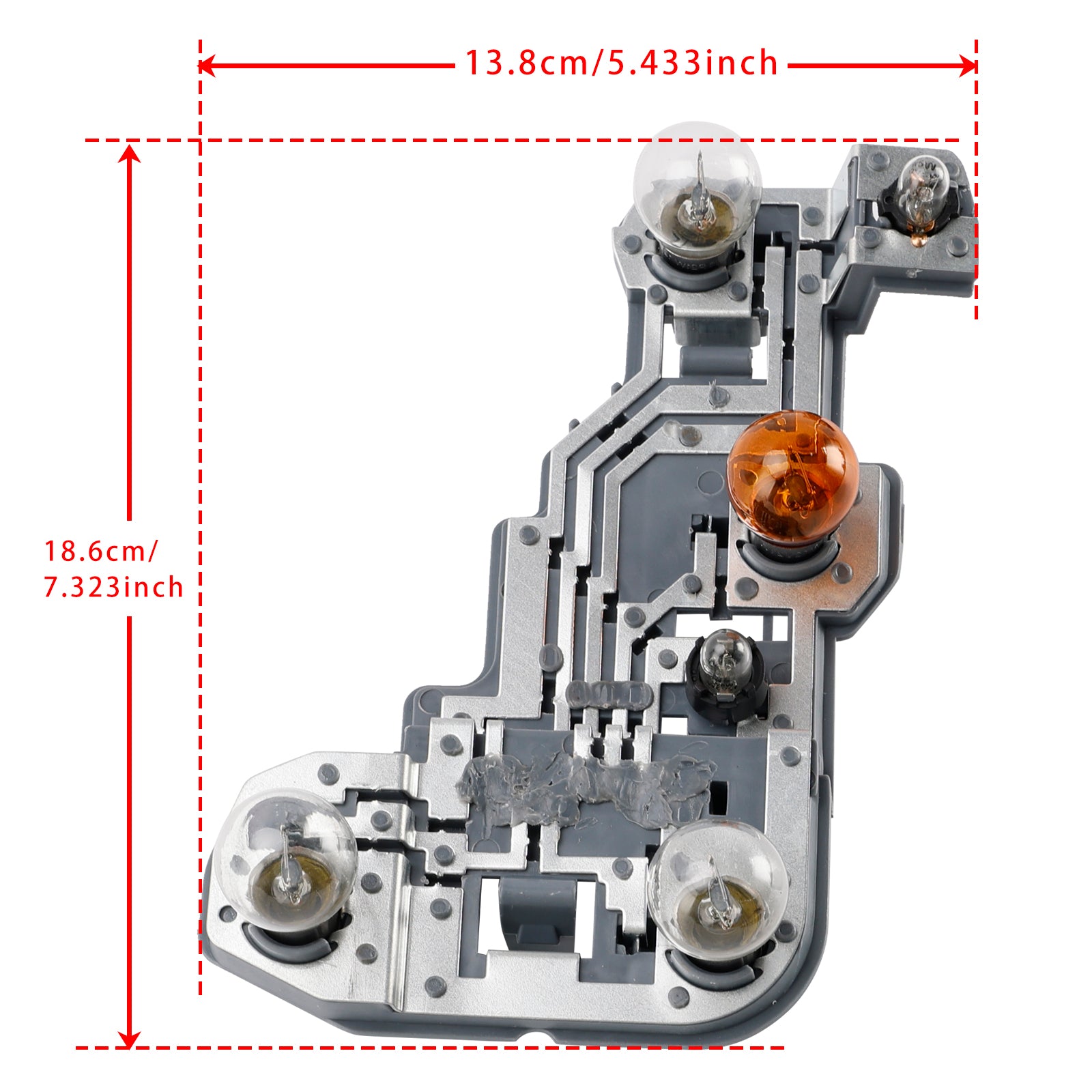 2007-2010 Mercedes-Benz S204 C Estate RH zadná žiarovka Držiteľ A2048201800