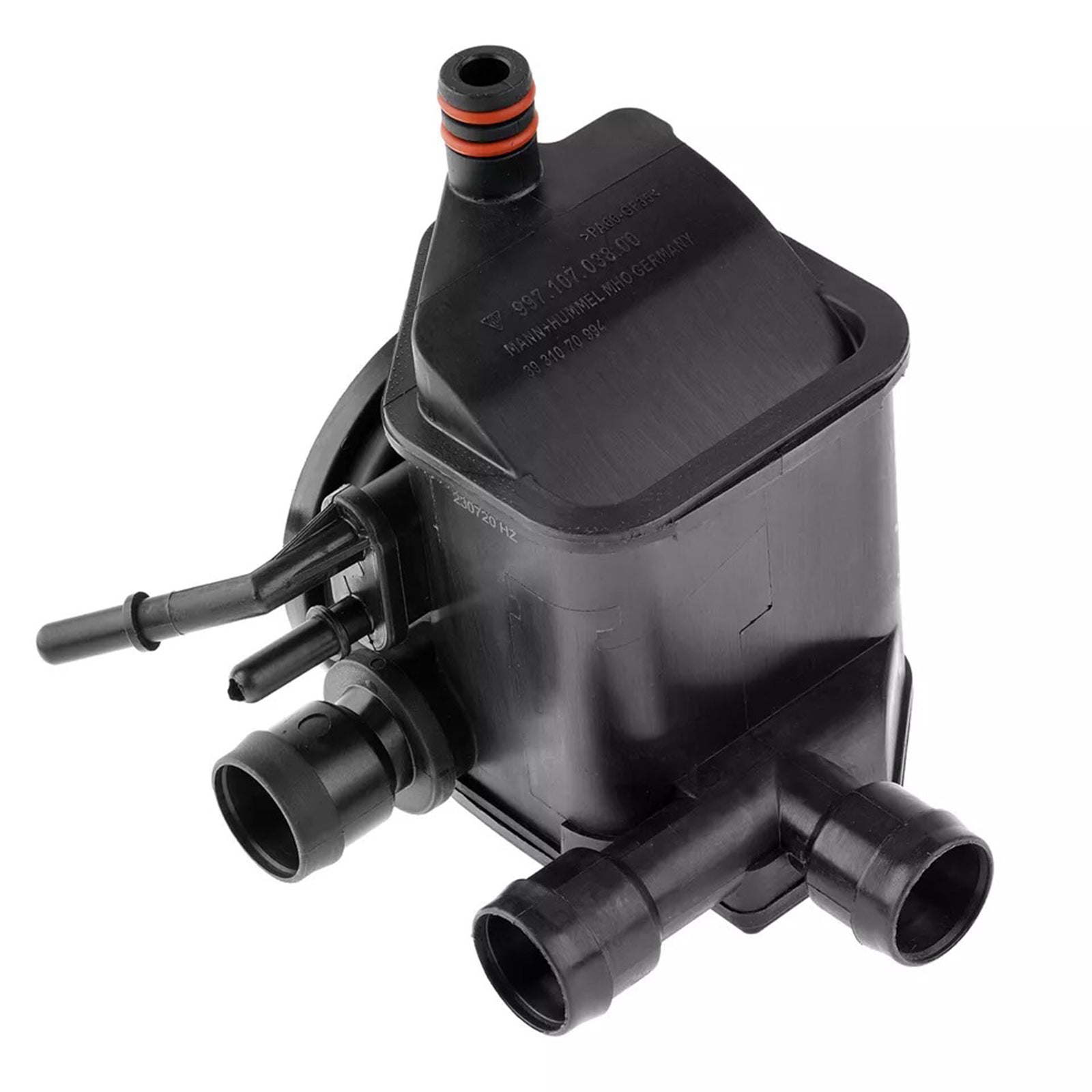 2007-2008 Porsche 911 Targa 4S H6 3.8L Motor central Separador de óleo Válvula de ventilação 99710703800 90033105340