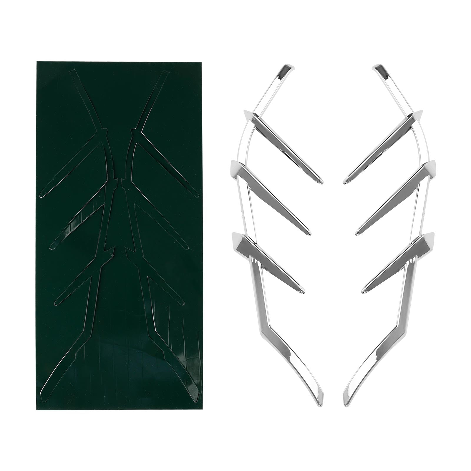 Chrome Mid-Frame Luchtgeleiders Versieringen Voor Road Street Electra Glide 2009-2023