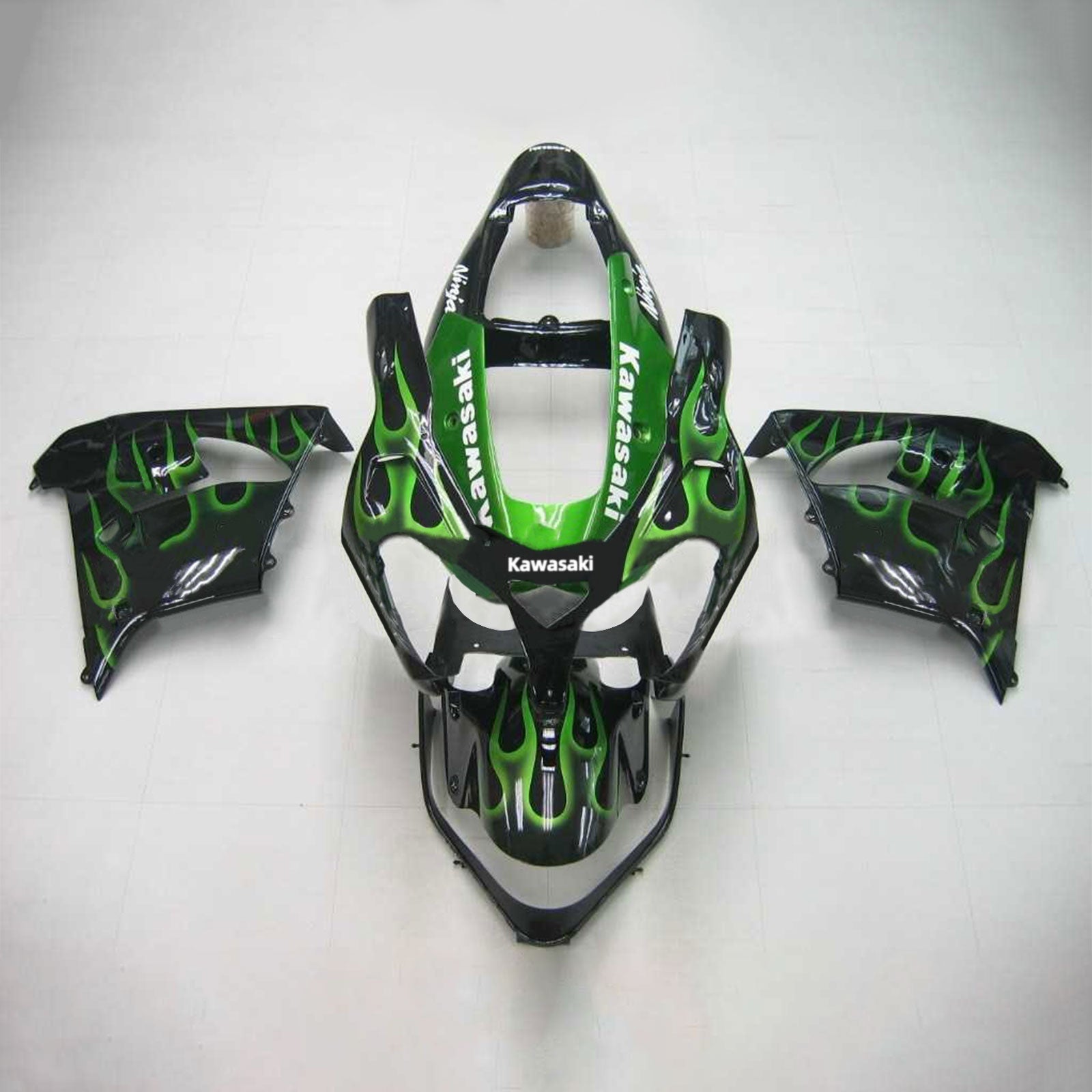 2002-2003 kawasaki zx9r injection de carénage kit de carrosserie en plastique ABS # 104