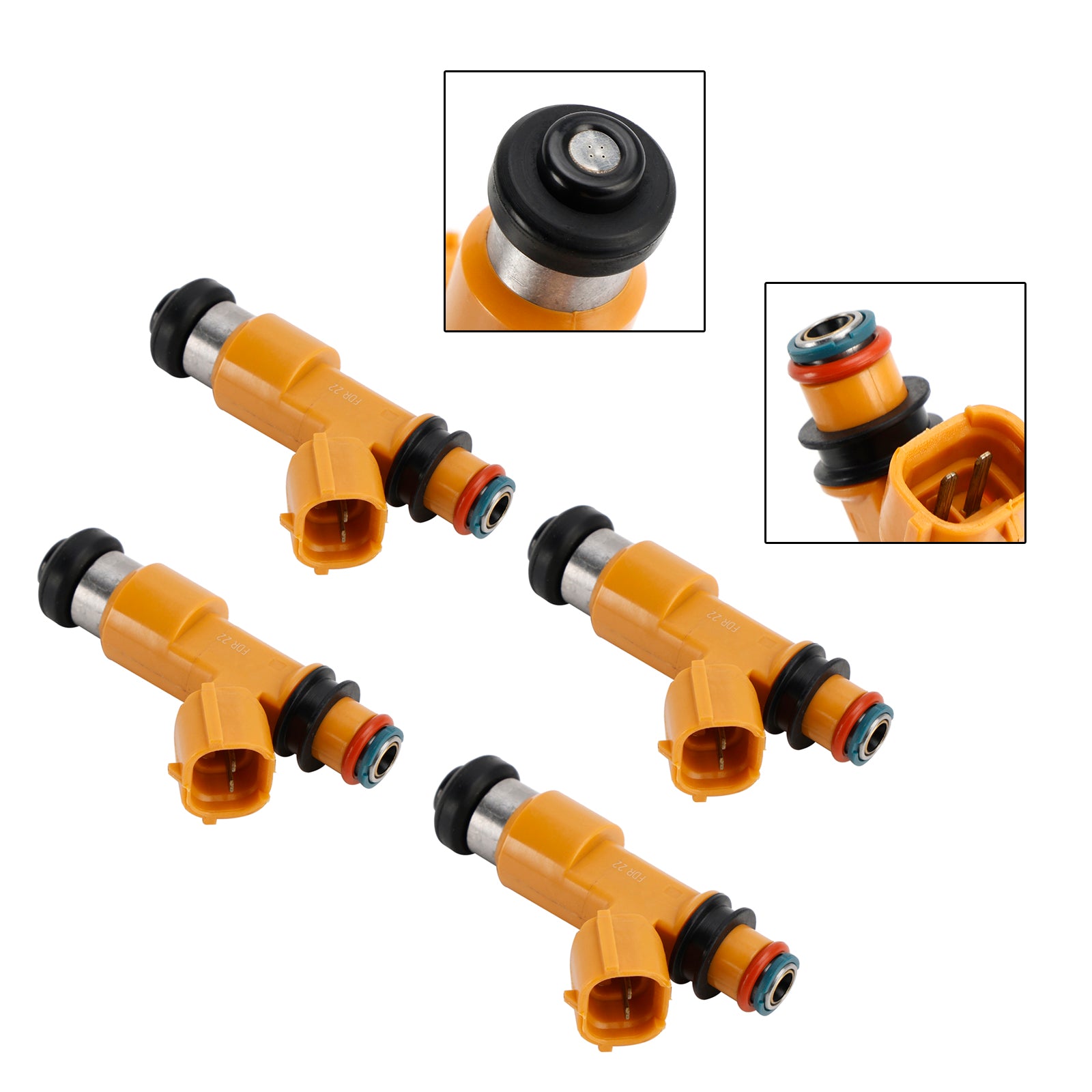 2005-2006 Honda CBR600RR 4PCS Brandstofinjectoren 16450-MEE-D01 16460-MEE-D01