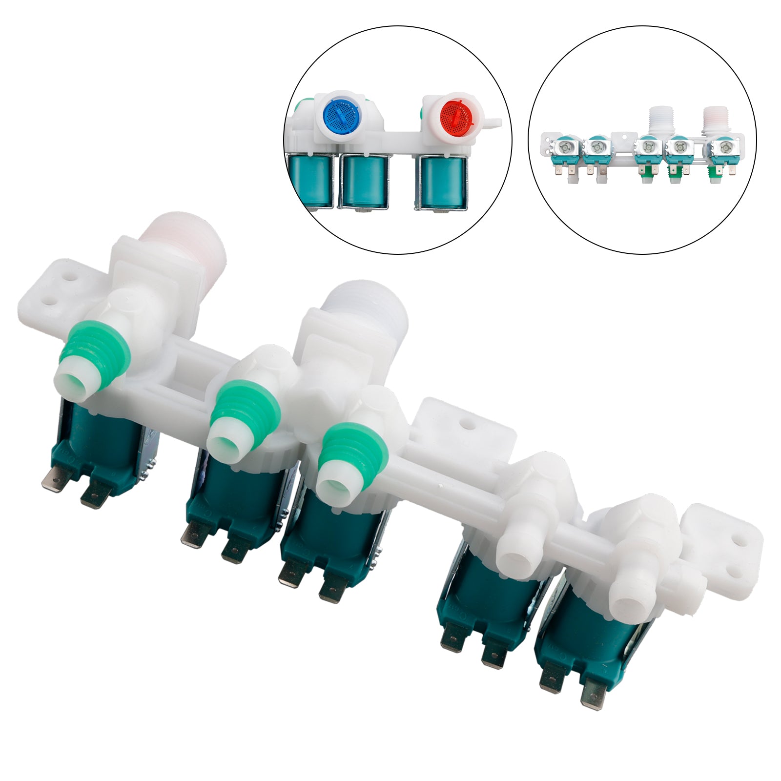 Waterinlaatklep geschikt voor Samsung wasmachine DC97-15459G