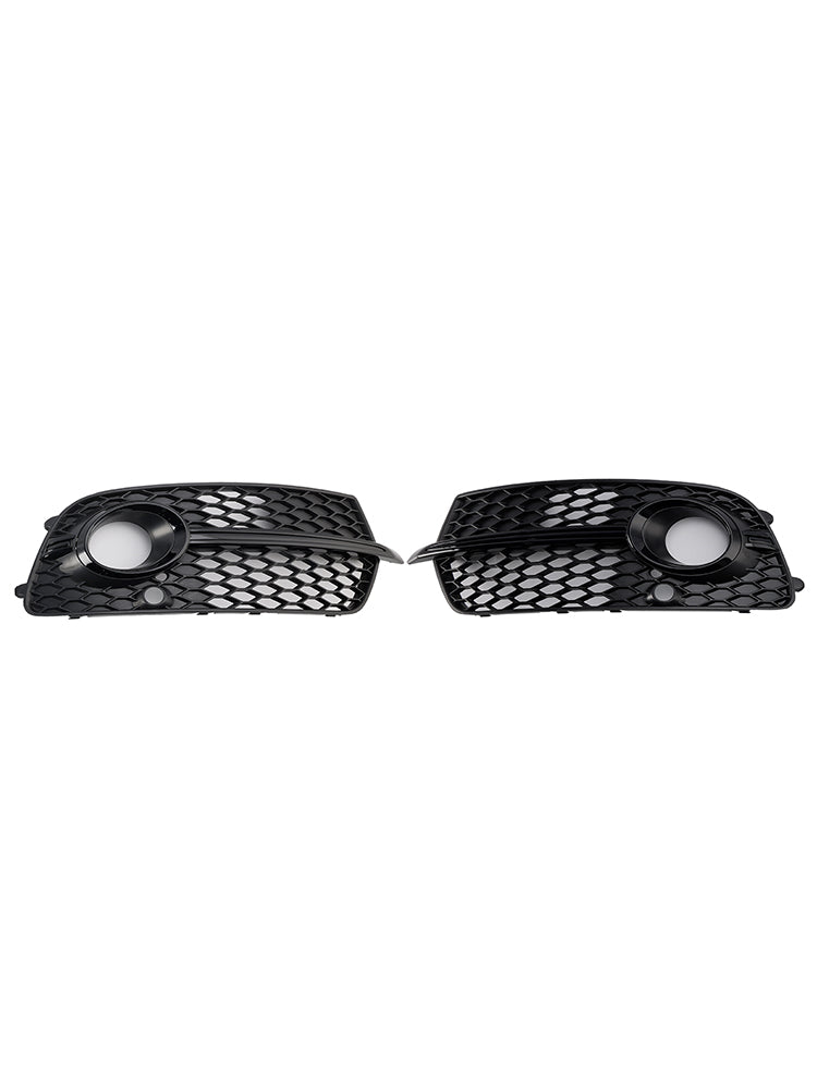 Voorbumper Mistlamp Grill Grille Fit Audi Q5 S-Line SQ5 2013-2017 Zwart