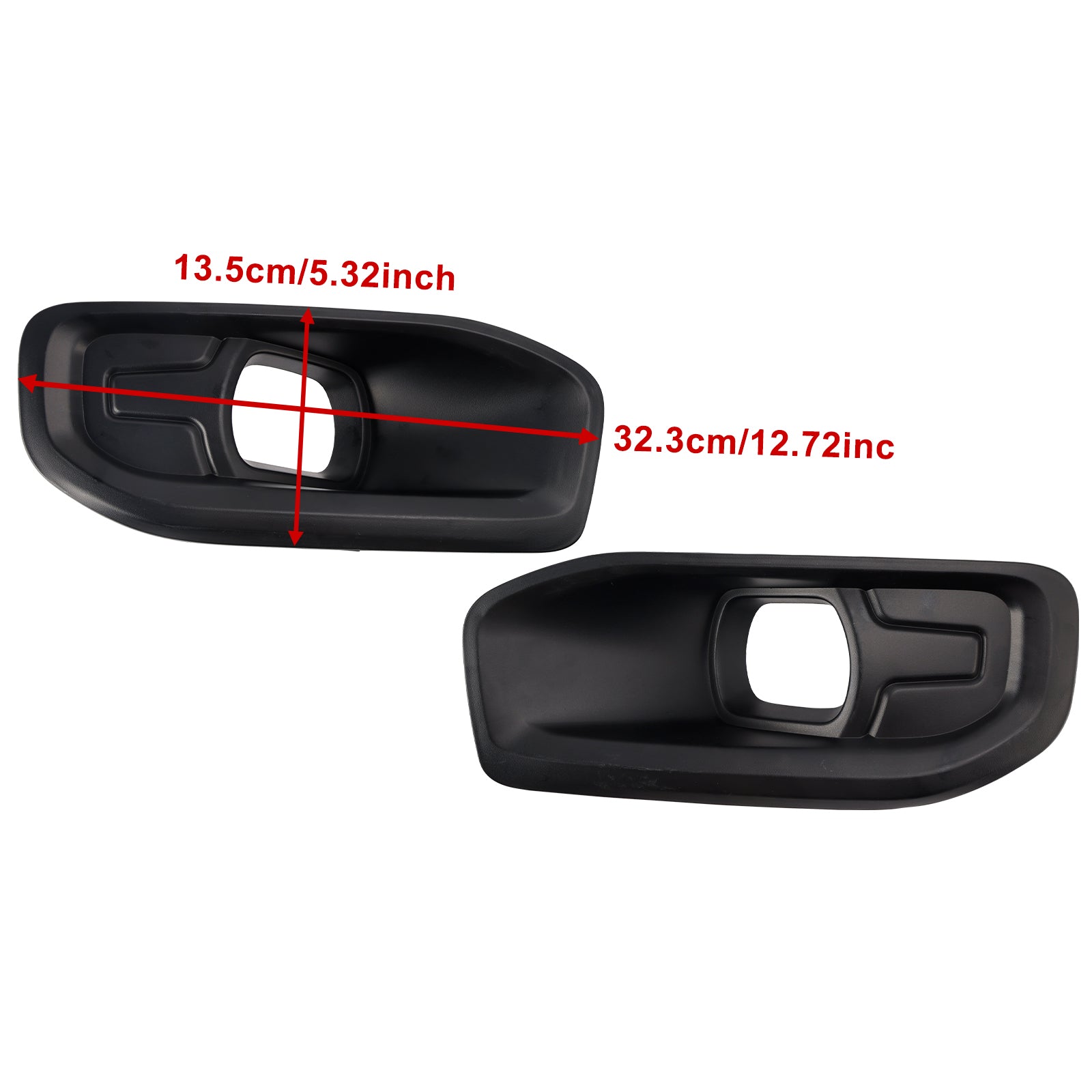 2019-2024 RAM 2500 3500 Pair Tog Light Bezel Trim 68449341AA