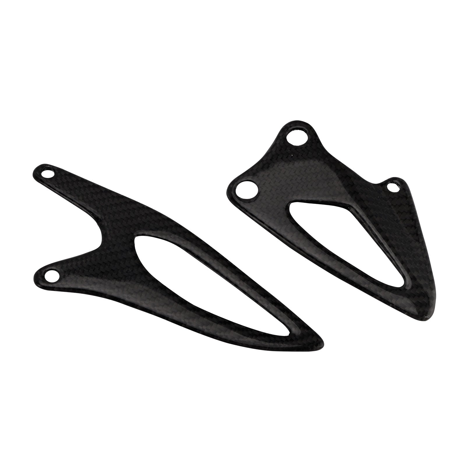Real Carbon Fiber Foot Protection Board For Yamaha YZF R1 R1M 2020-2025