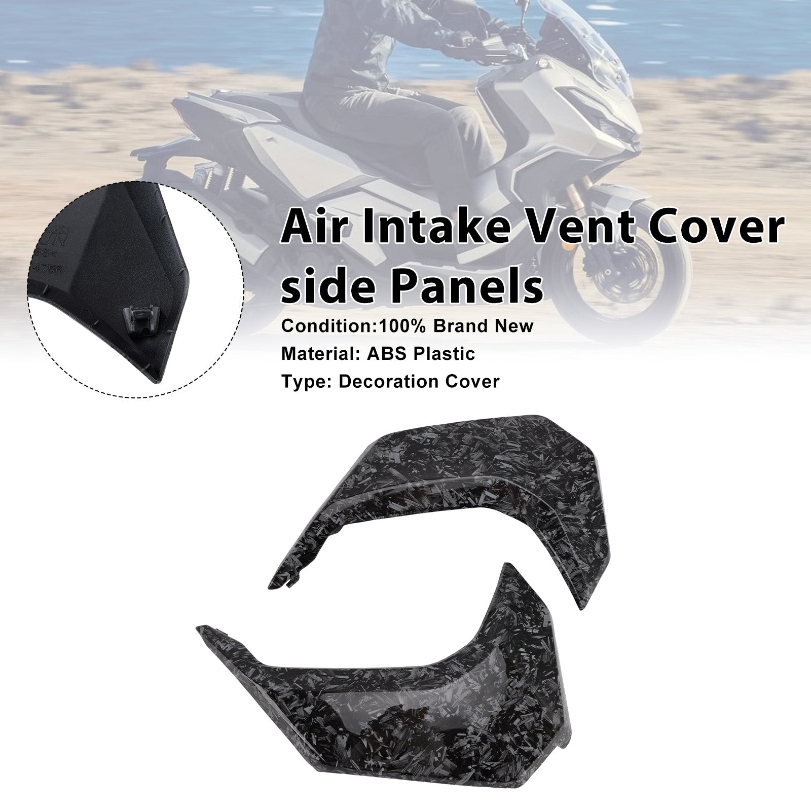2022-2025 Honda ADV 350 Air Intake Vent Cover Side Panels Fairing