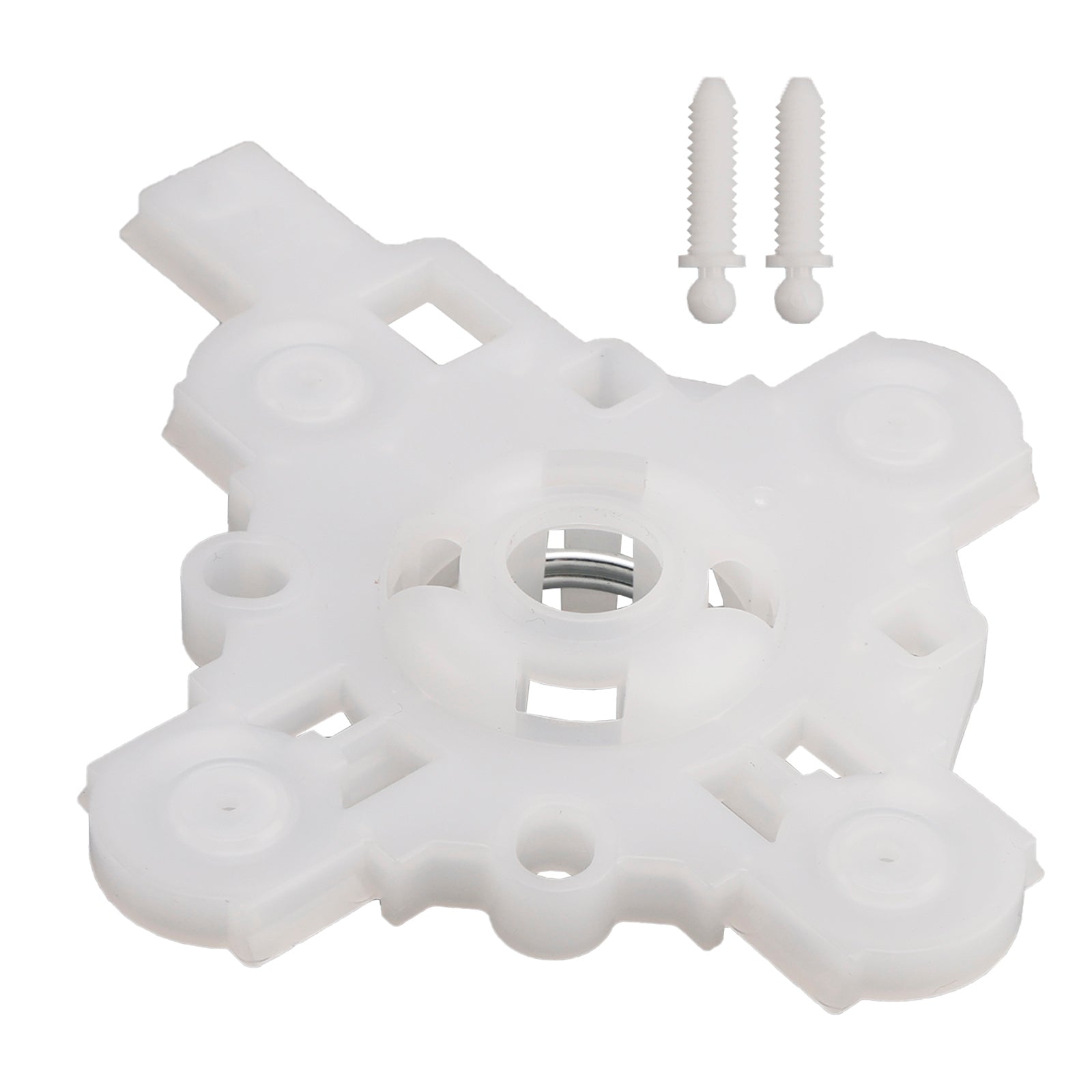 Right Car Side Mirror Glass Lens White Plastic Bracket Clip Holder for Honda