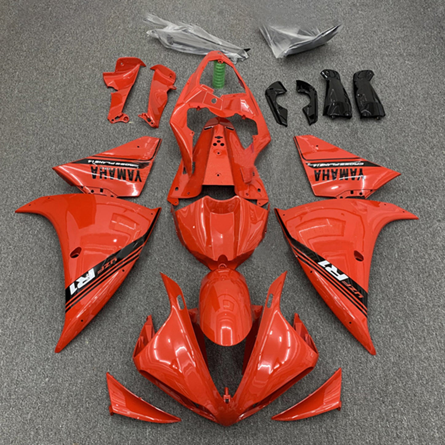 2012-2014 YAMAHA YZF-R1 injektionsmässa kit karosseriplast ABS