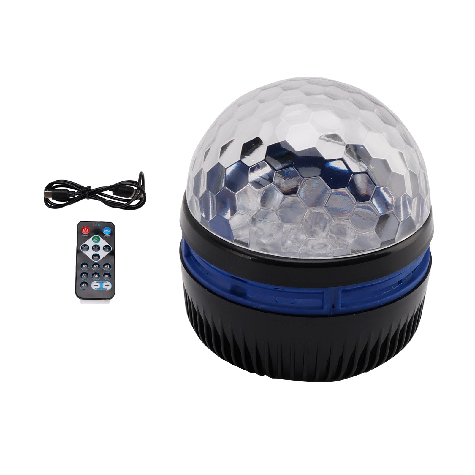 Ocean Wave Aurora Projector Lamp Colorful LED Night Light Remote Bedroom