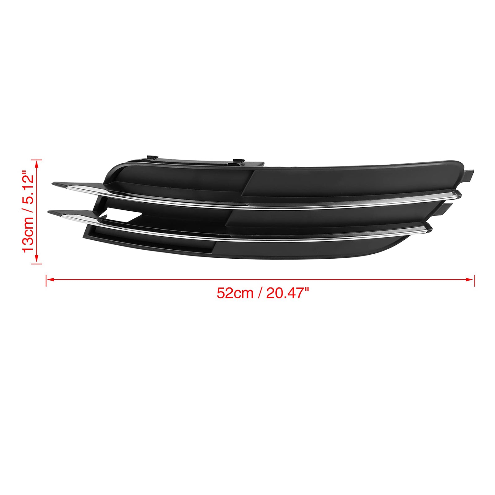 2012-2014 Audi A6 C7 Rechtsvoor Bumpergrille Mistlampgrill 4G0807682