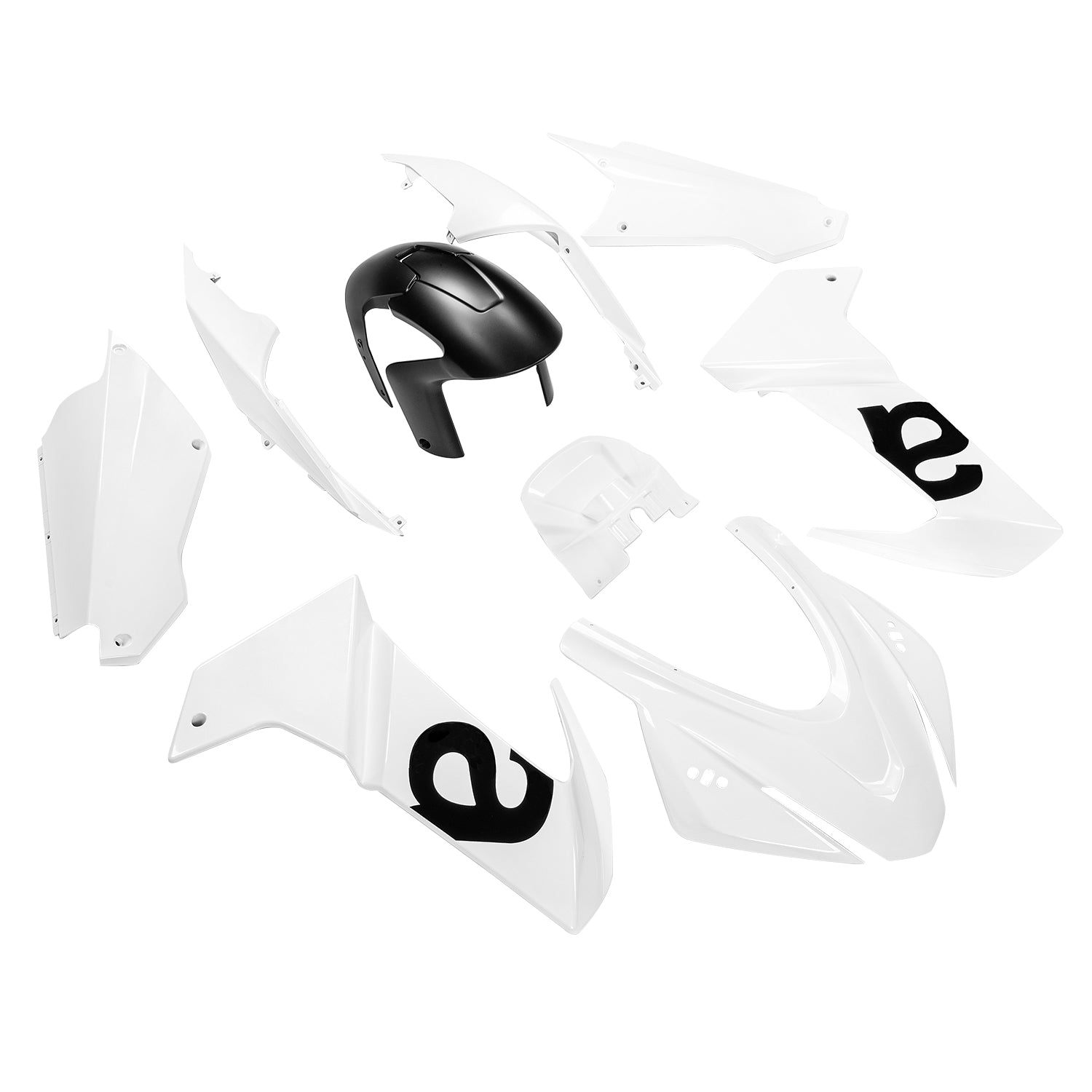 Kit de carénage de carrosserie en plastique ABS d'injection Aprilia RS 660 2020-2024 07#