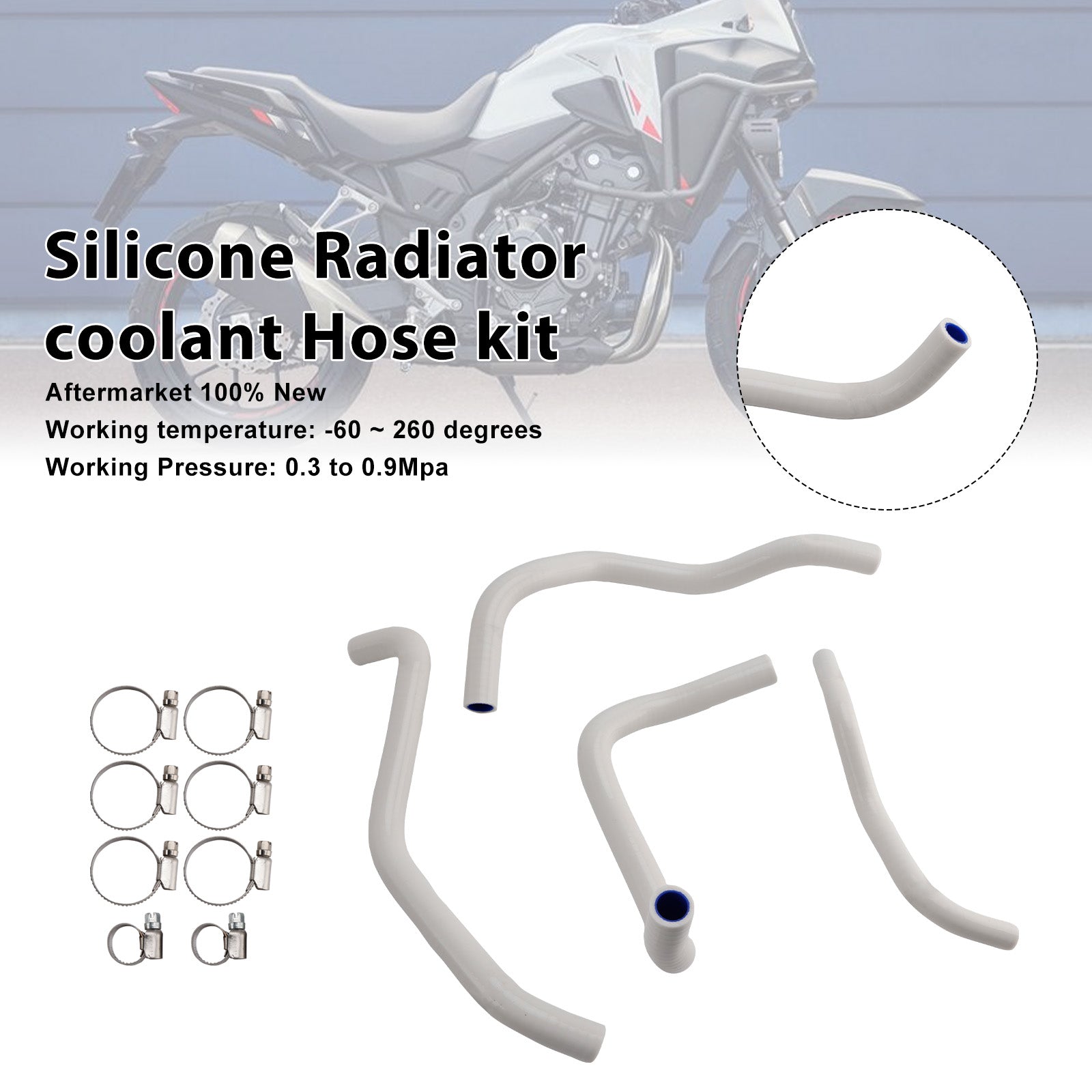 2013-2024 Honda CB500F/X/R Silicone Radiator coolant Hose