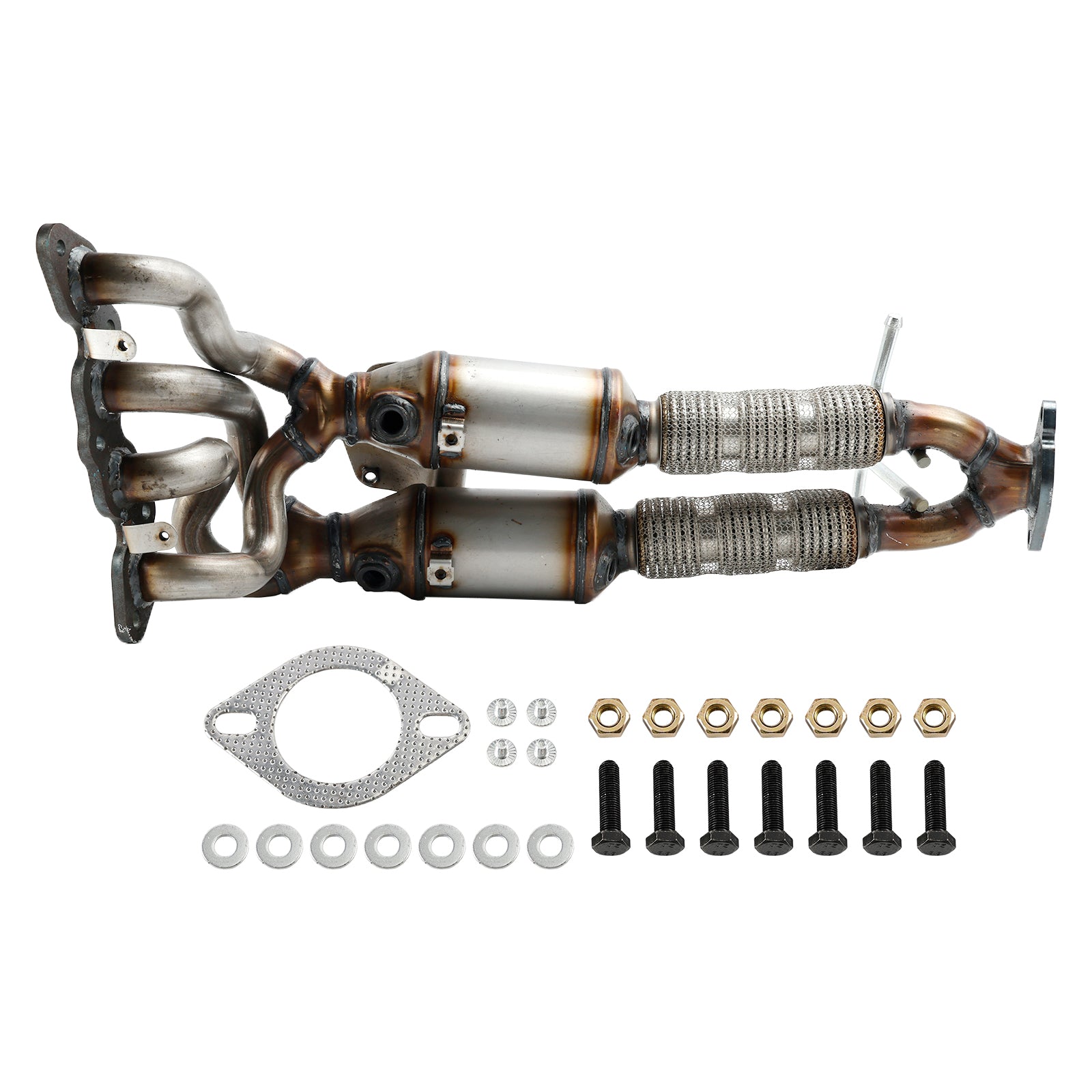 03/2007-07/2012 FORD MONDEO IV (BA7) 1.6 Ti Hatchback Essence Convertisseur Catalytique Type Approuvé + Kit de Montage 1319161 1326272