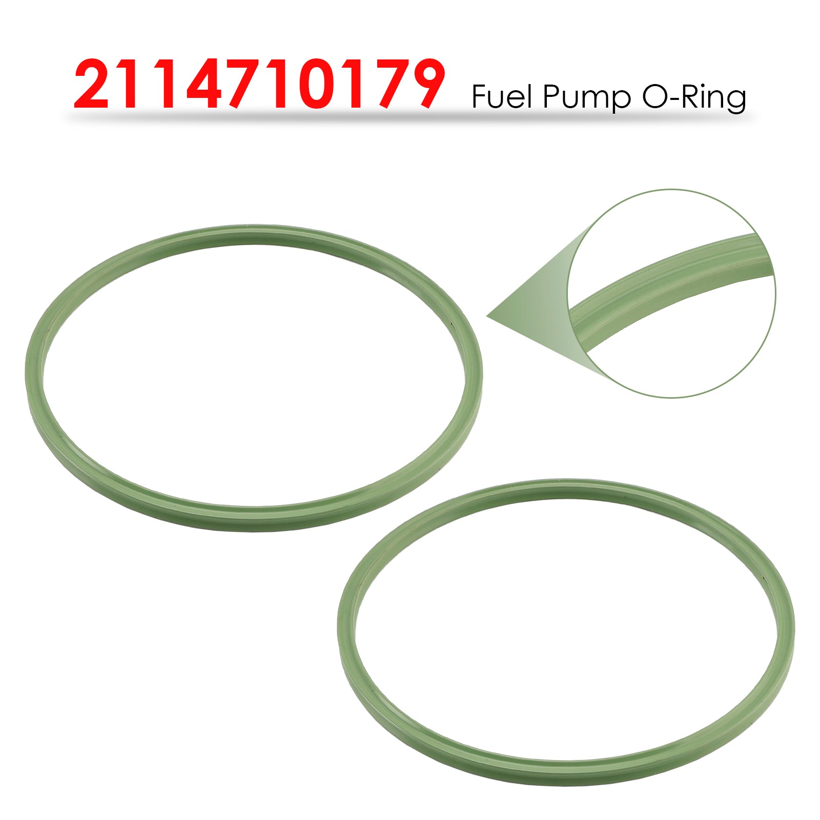 2PCS 2114710179 Drivstoffpumpe Selpakning O-ring for Mercedes-Benz E350 C300 GLK350
