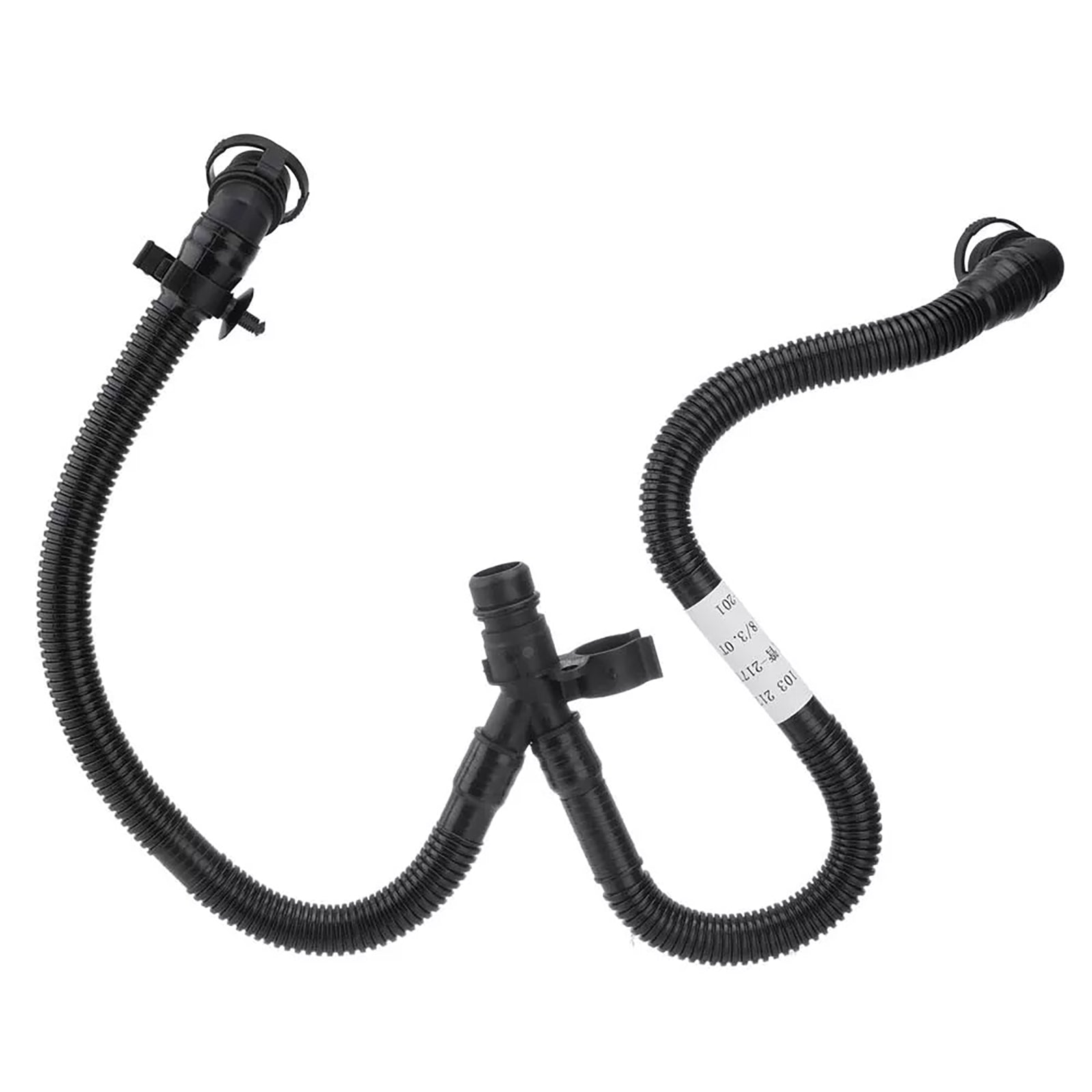 2012-2017 Q5 (8RB) 3.0 TFSI quattro Oljeavskiljare PCV-ventilens avluftningslister & Slangrör 06E103547S