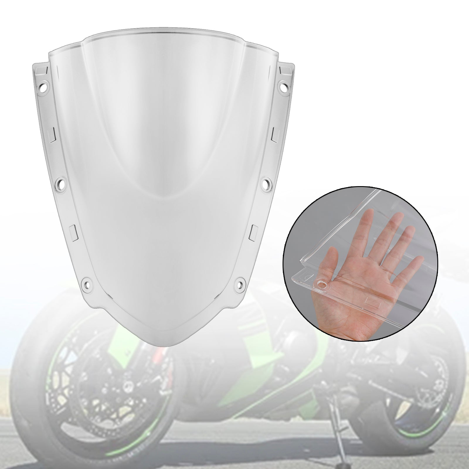 2021-2023 Kawasaki Ninja ZX-10R vindrutan vindskärmskydd