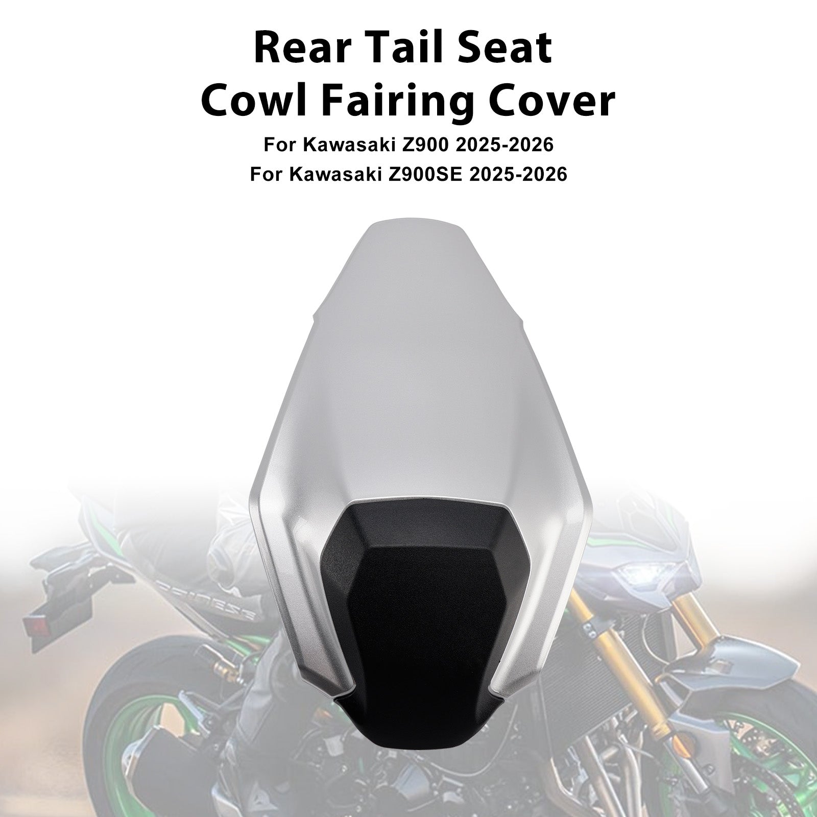 Rear Tail Seat Cowl Fairing Cover For Kawasaki Z900 Z900SE 2025-2026