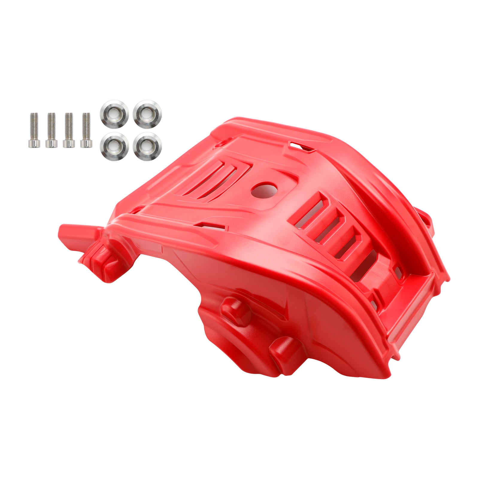 2023-2024 Honda CRF300 CRF300L SKIDPLATT Motorvakt Crack Plastic Plastic