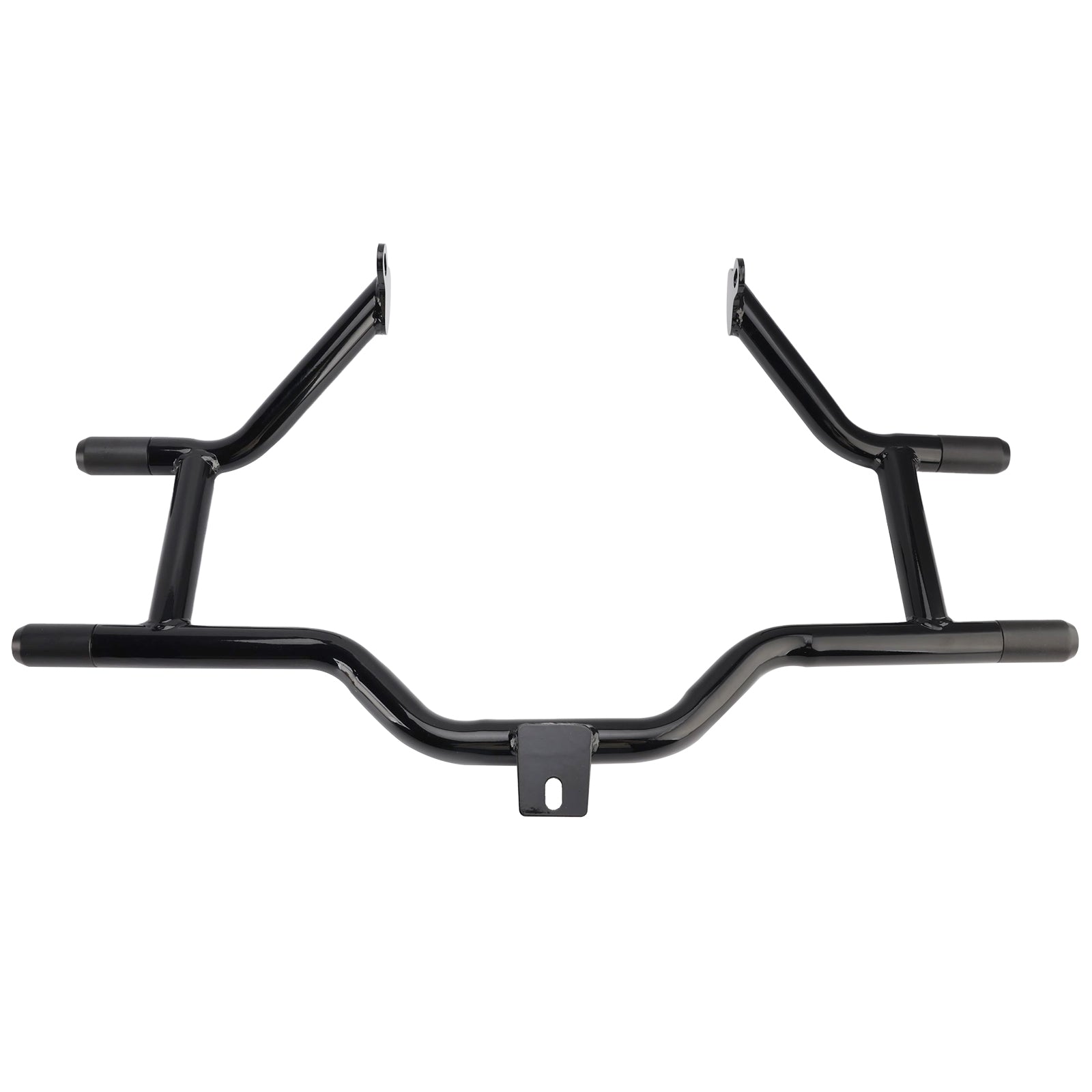 Engine Guard Crash Bar Frame Protector Bumper Black For Touring Road King 09-23