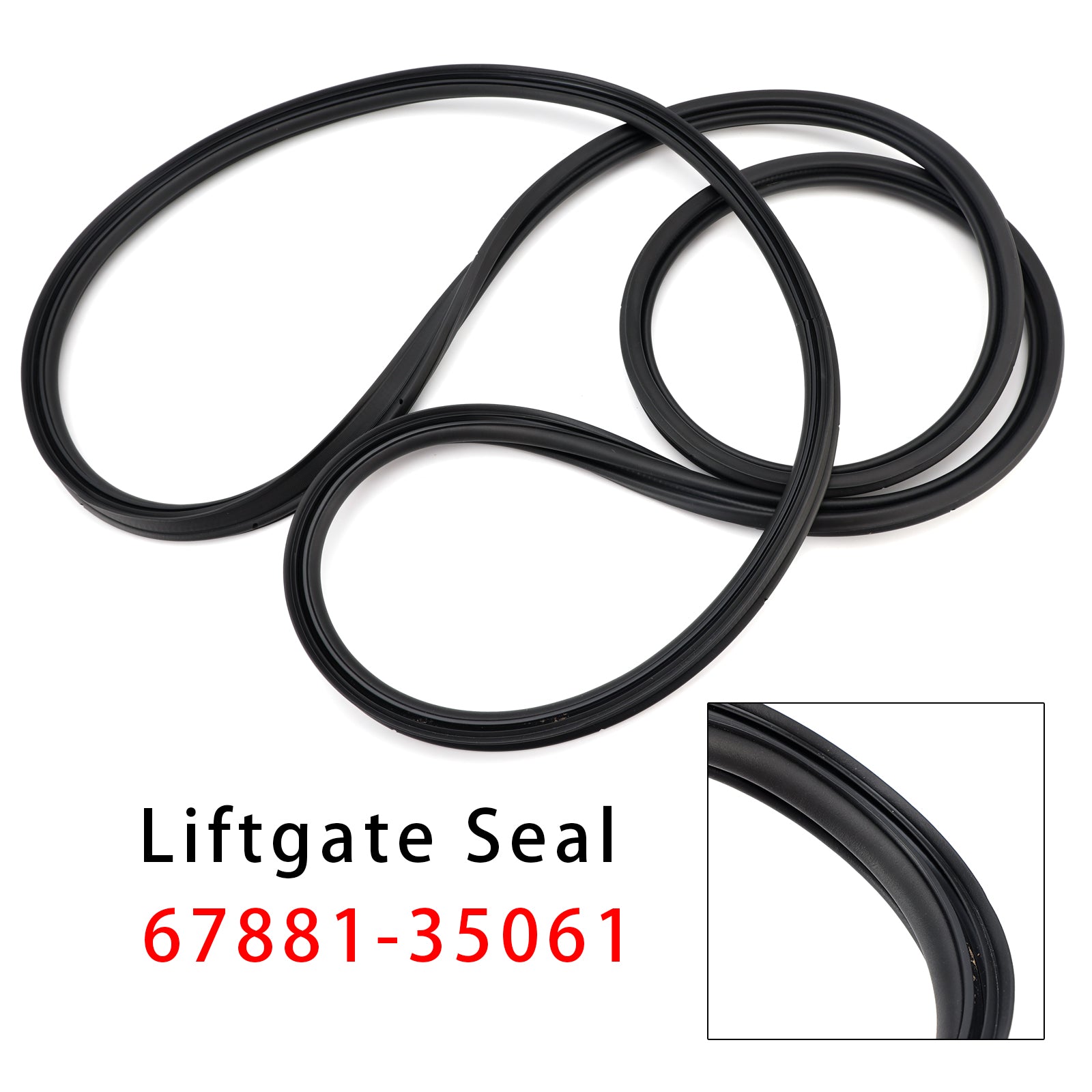 Joint de hayon 67881-35061 pour Toyota 4Runner 2010-2019
