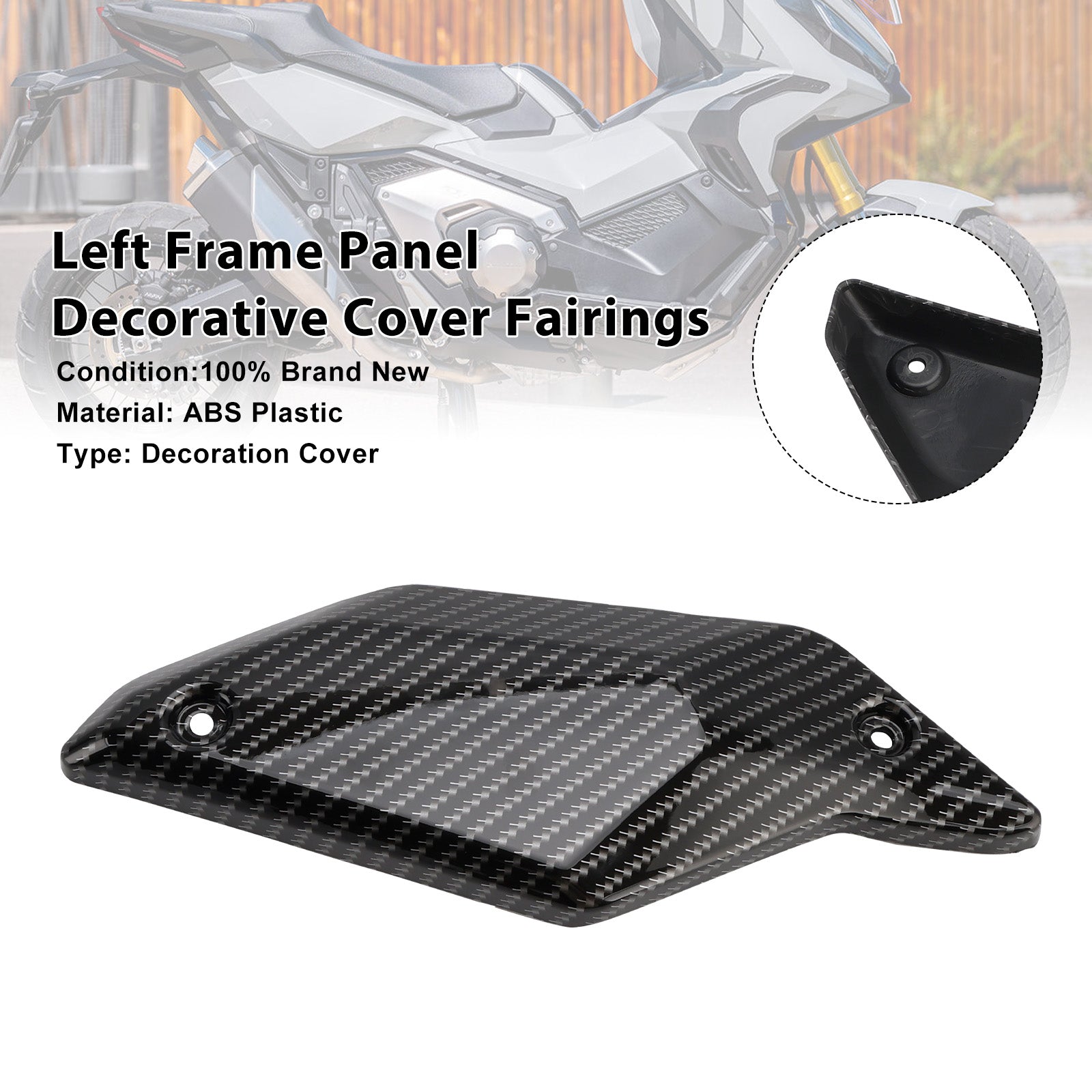 Left Frame Panel Decorative Cover Fairings For Honda X-ADV 750 2021-2025