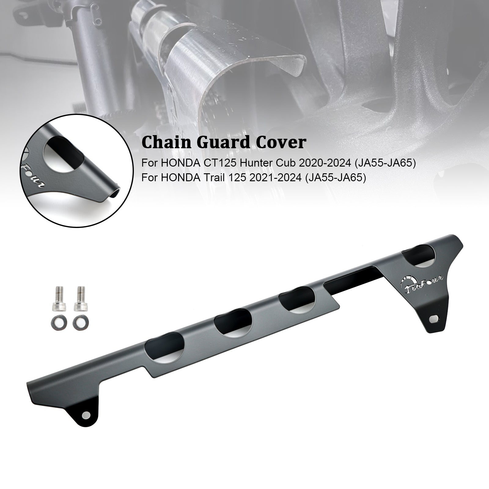 Kryt strážcu reťazca pre Honda CT125 Trail 125 JA55 JA65 2020-2024