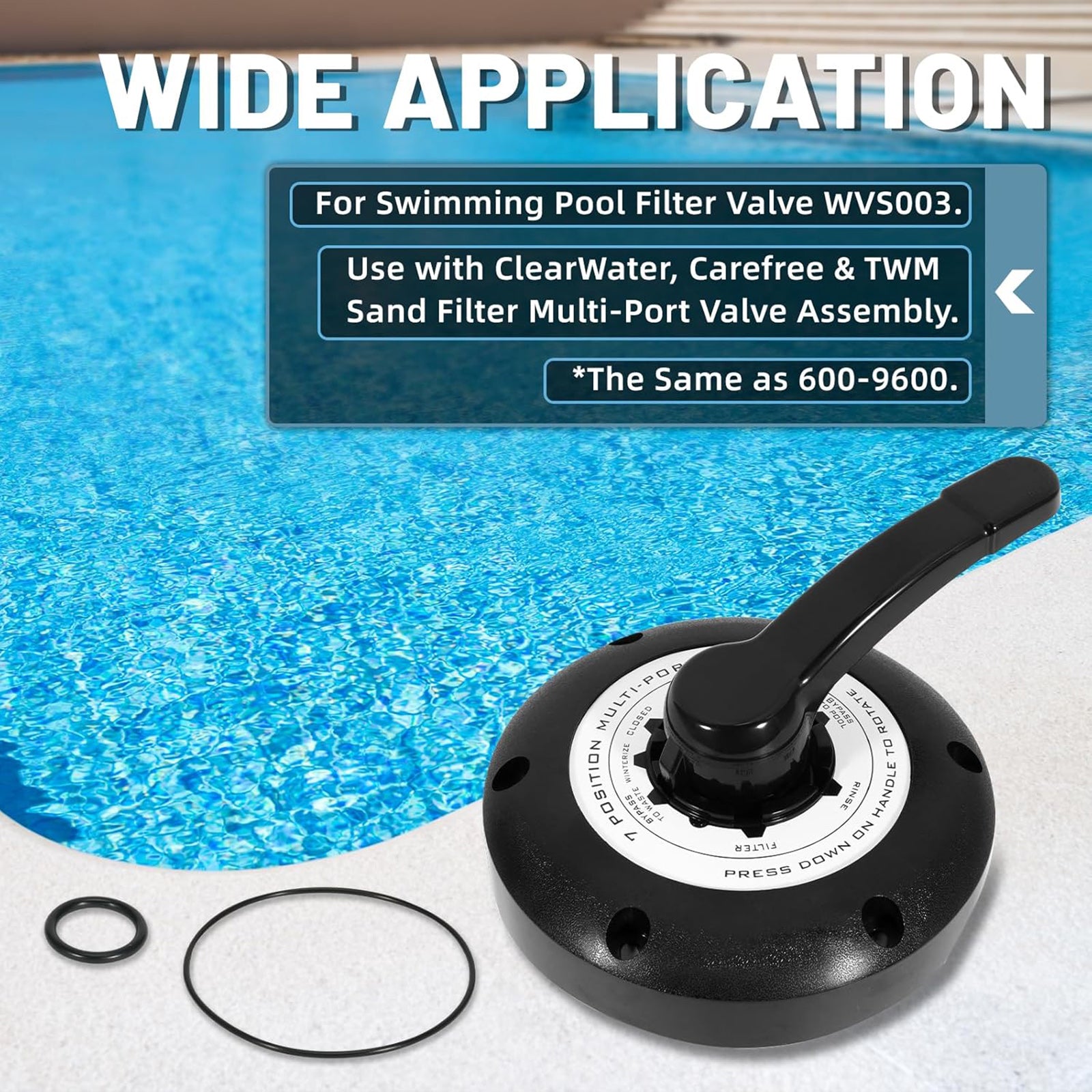 Viac portov ventilu Top 600-9600B pre vodné toky piesočného filtra ventilu