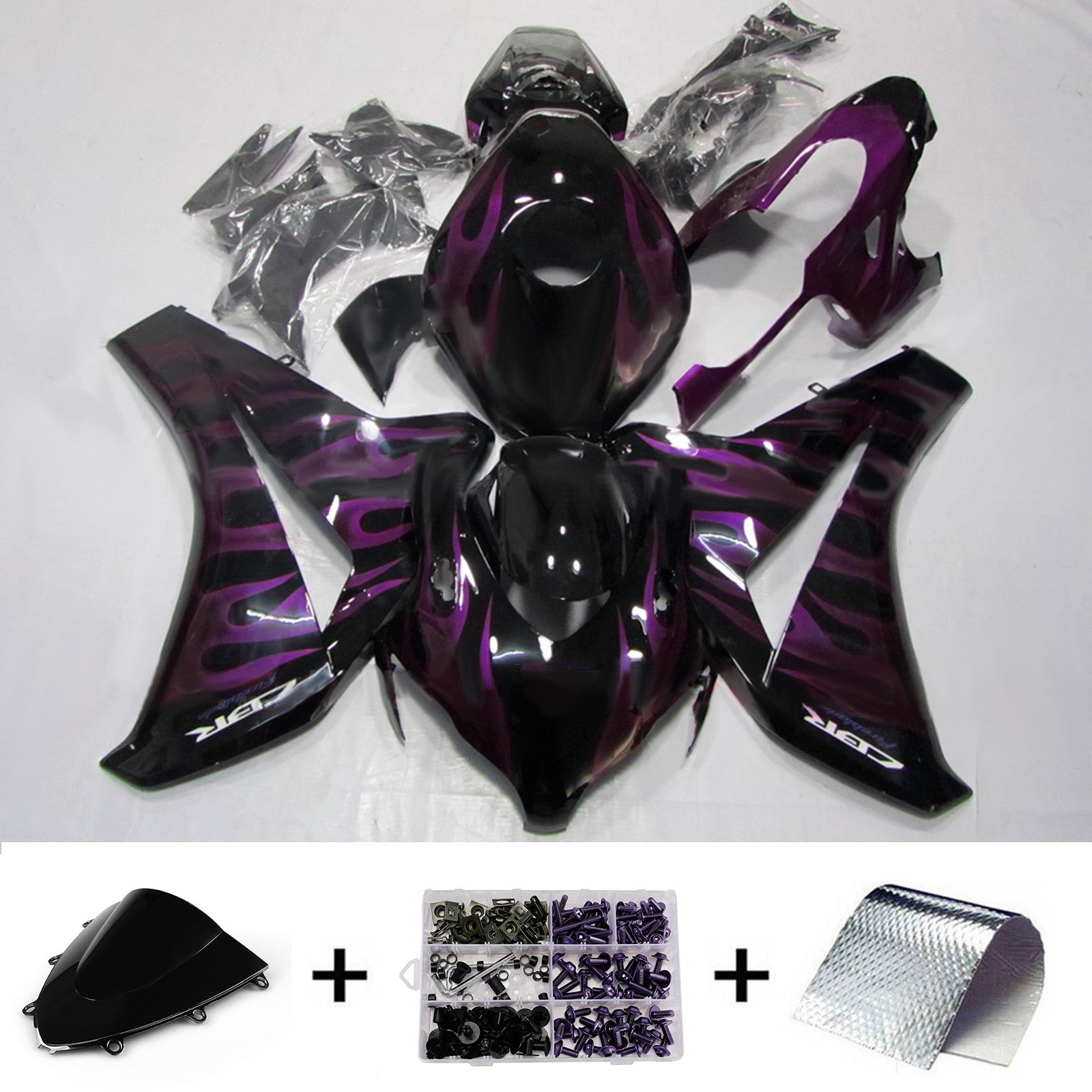 Injection Fairing Kit Bodywork Plastic ABS For Honda CBR1000RR 2008-2011