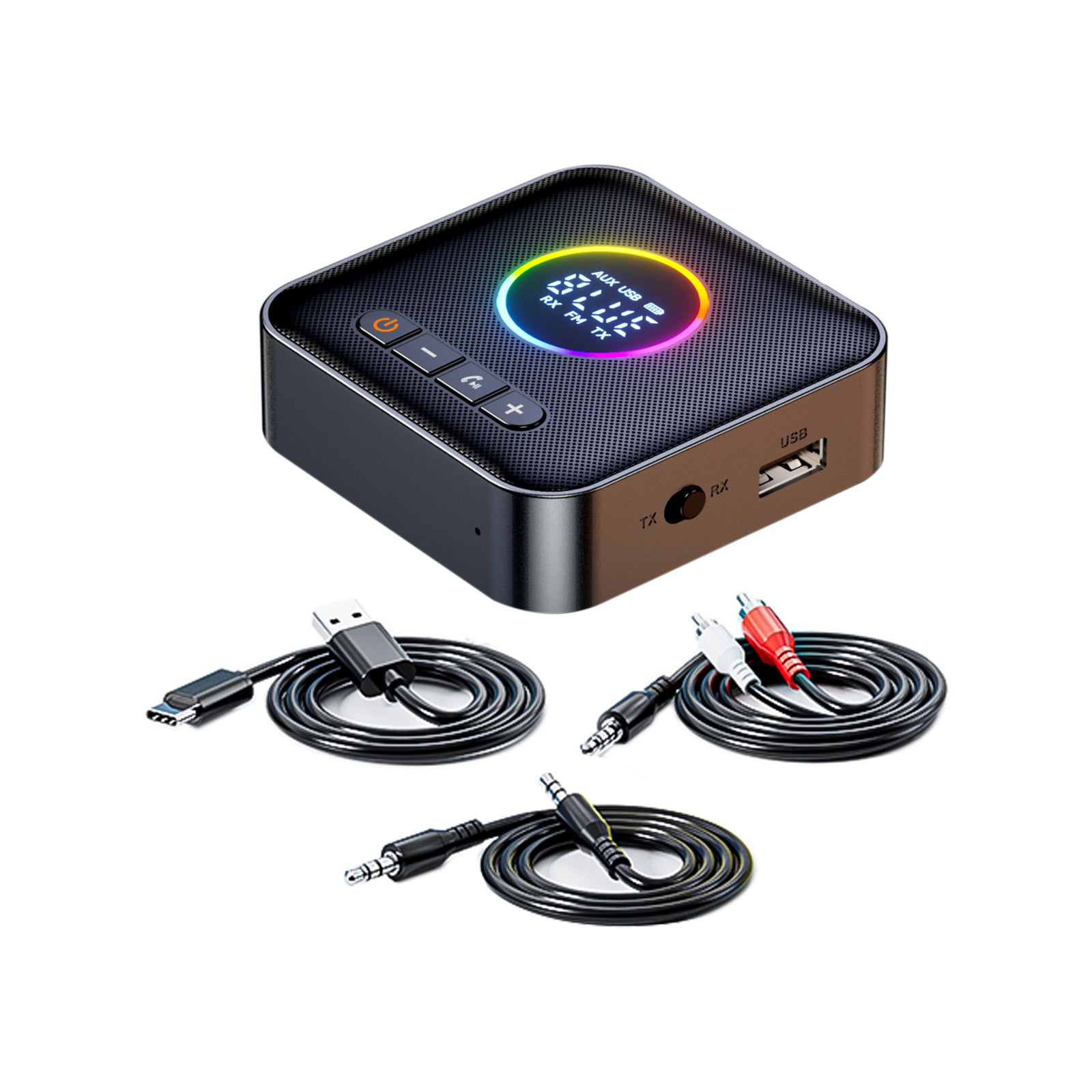 5.4 Receptor Bluetooth Adaptador de audio Transmisor FM Disco U sin pérdidas Uno a dos