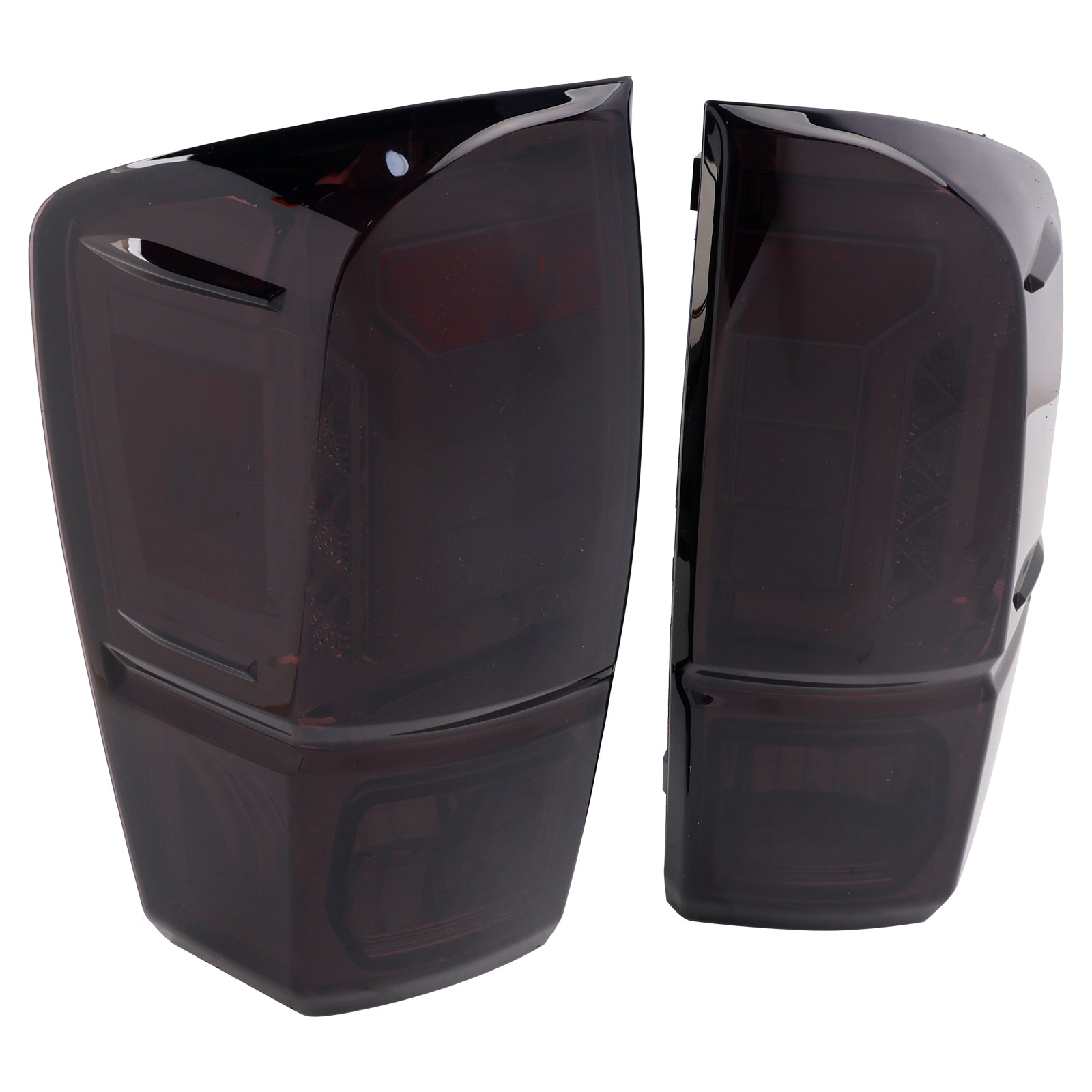 2016-2021 TACOMA Rear Right & Left LED Tail Light Lamp Pair SMOKE 8156004170 81560-04180