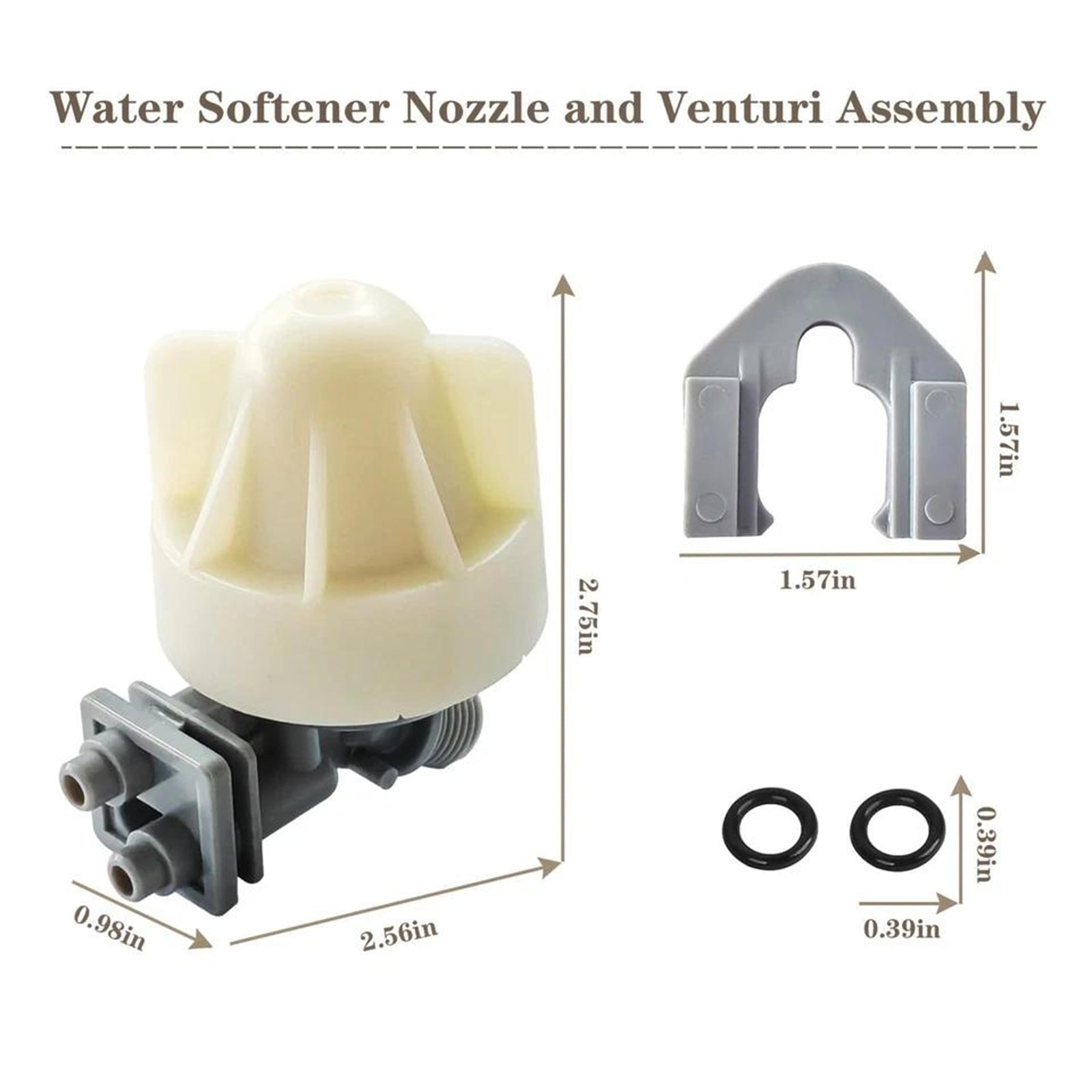 Nozzle And Venturi Assembly 7187065 For Kenmore Softeners