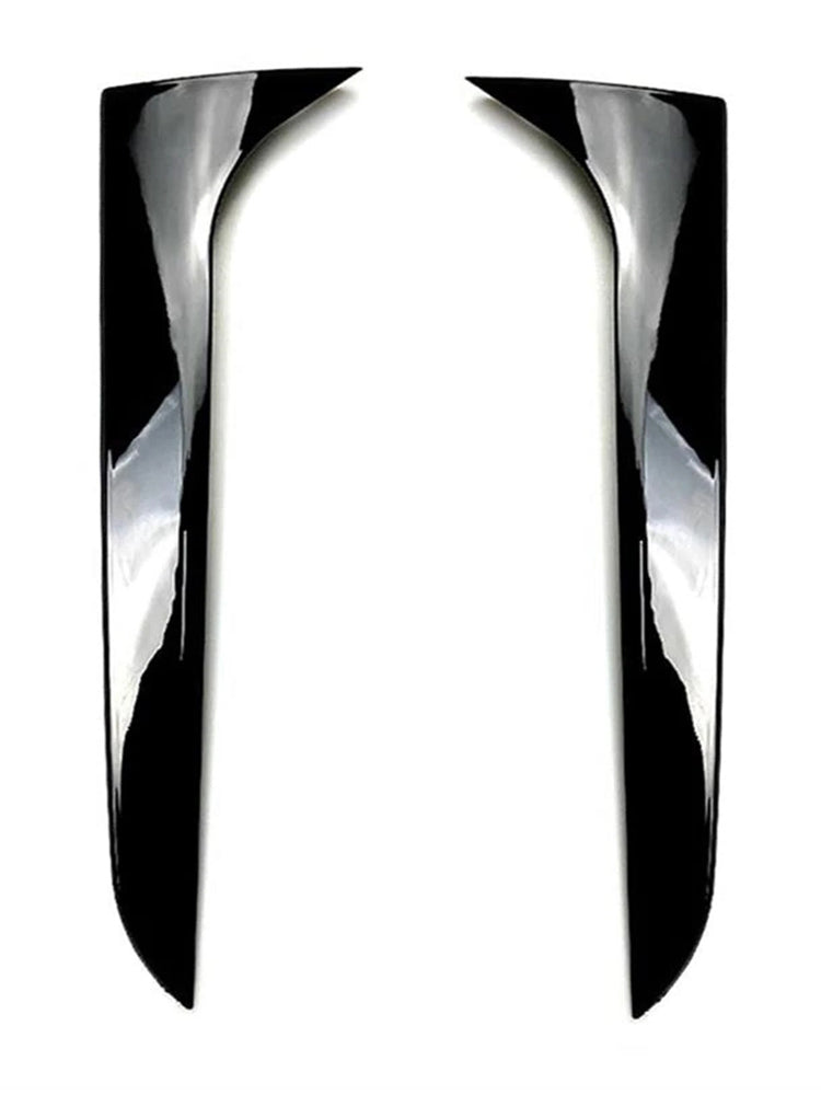 2009-2016 Audi A4 B8 Avant Glanzend zwart paar zijvleugelspoiler met achterruit