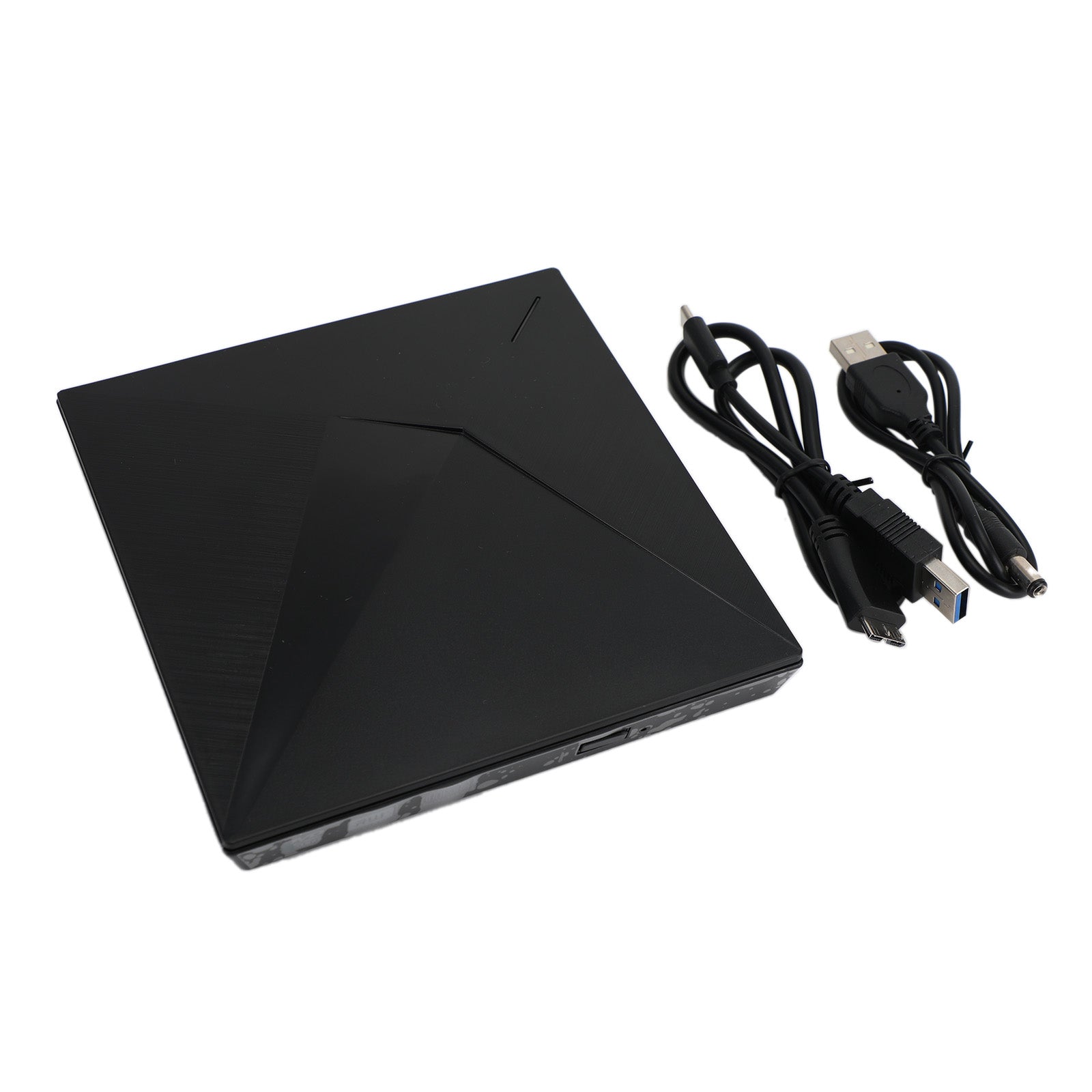 Unidad óptica externa ultrafina Dvd Rw Cd portátil tipo C Usb Laptop Pc Blk