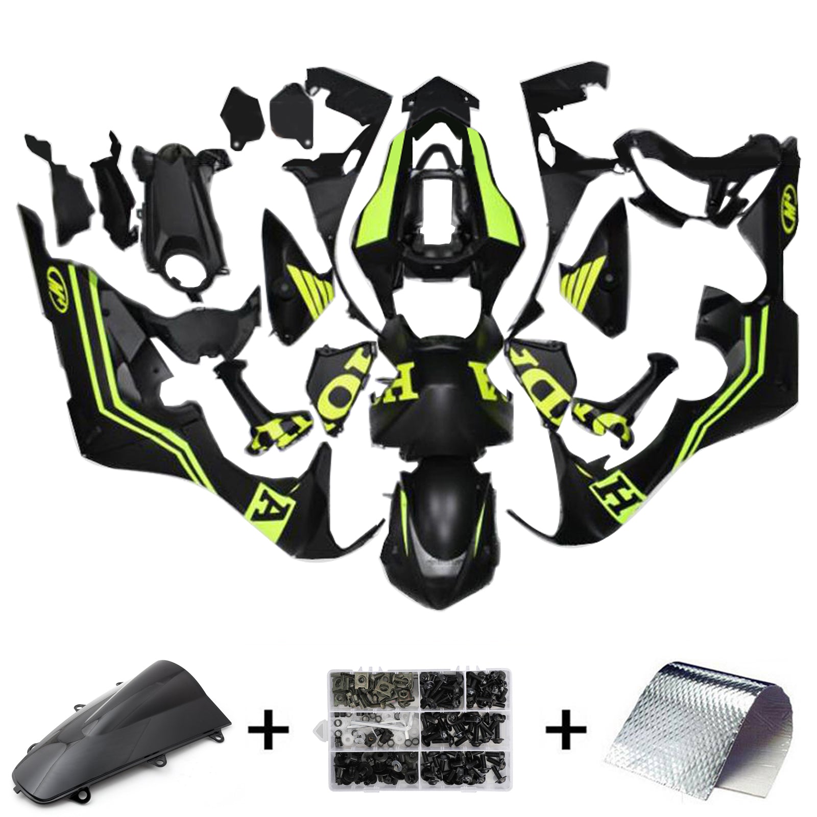 2017-2023 Honda CBR1000RR Injeksjon Fairing Kit Bodywork Plastic ABS