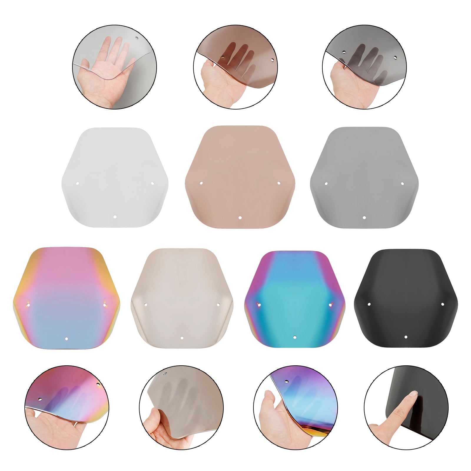 2023-2024 Suzuki GSX-8S Windshield WindScreen