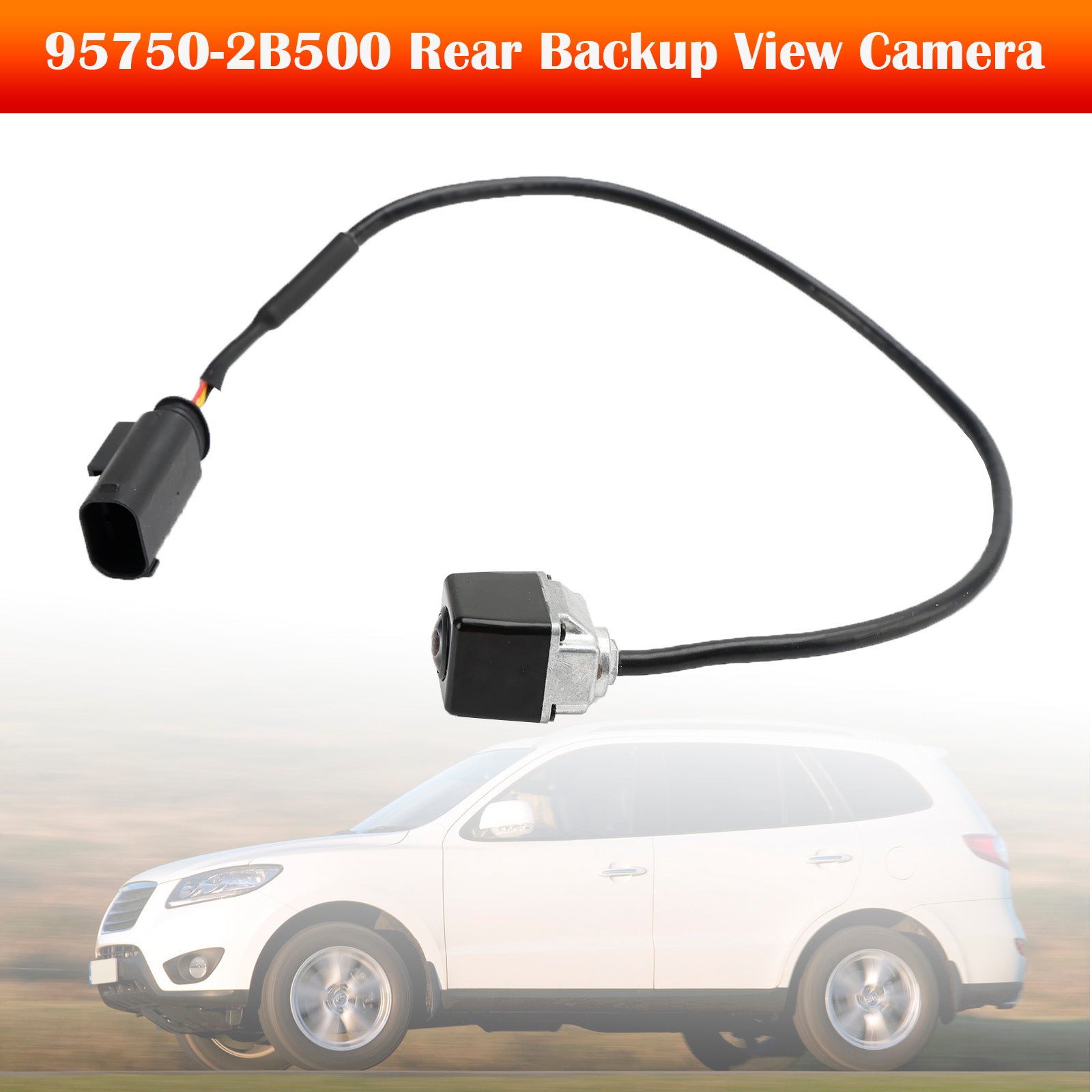 Caméra de recul de recul arrière 95750-2B500 pour Hyundai Santafe 2010-2012