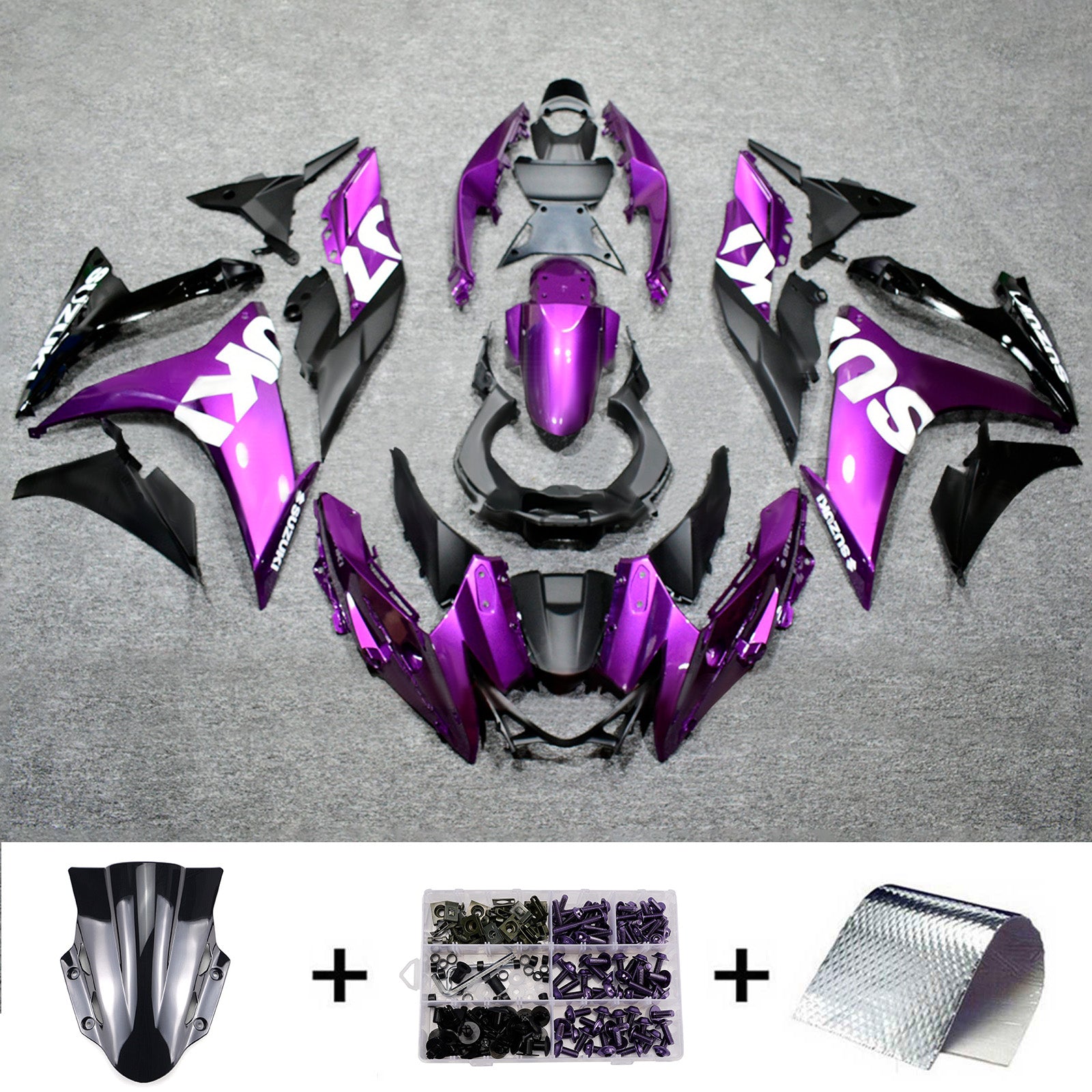 Injection Fairing Kit Bodywork Plastic ABS For Suzuki GSX250R 2017-2020