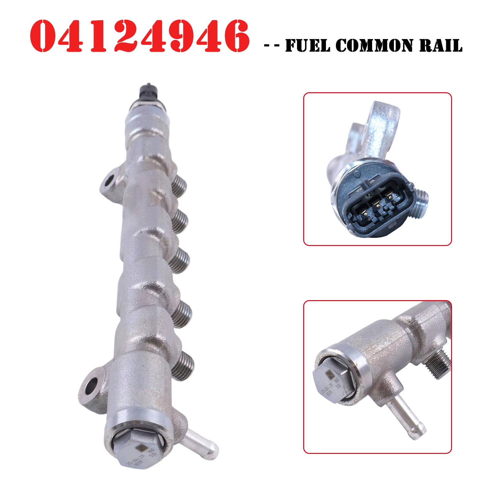 Deutz Engine TCD3.6 L4 TD2.9 D2.9 TD3.6 D3.6 Fuel Common Rail 04124946