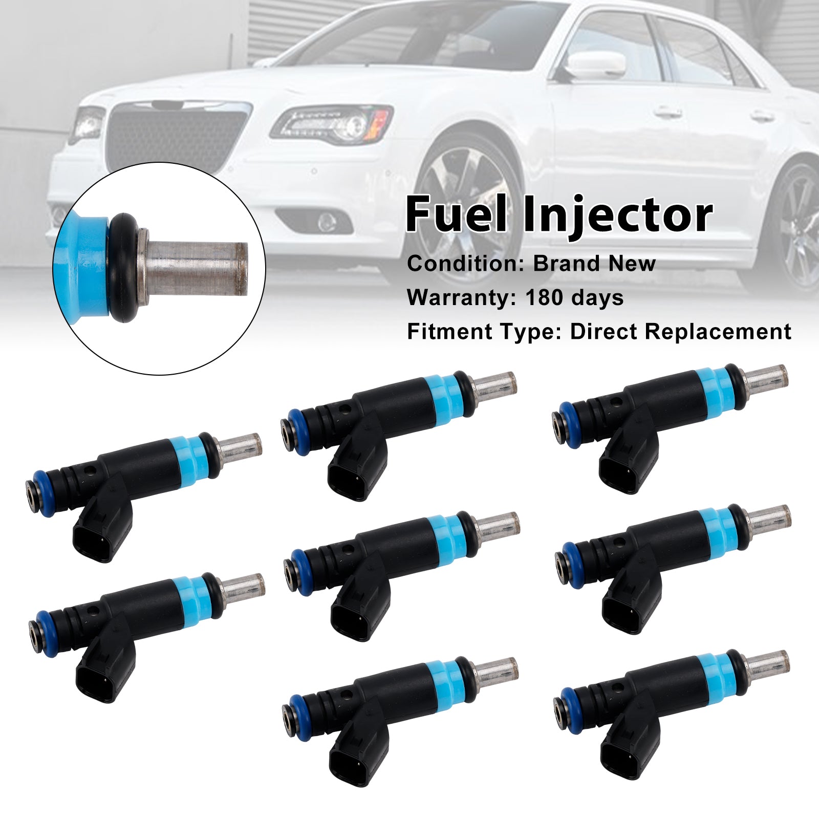 2018-2022 Dodge Durango 6.4L V8 8PCS Brandstofinjector 05038337AB 5502155