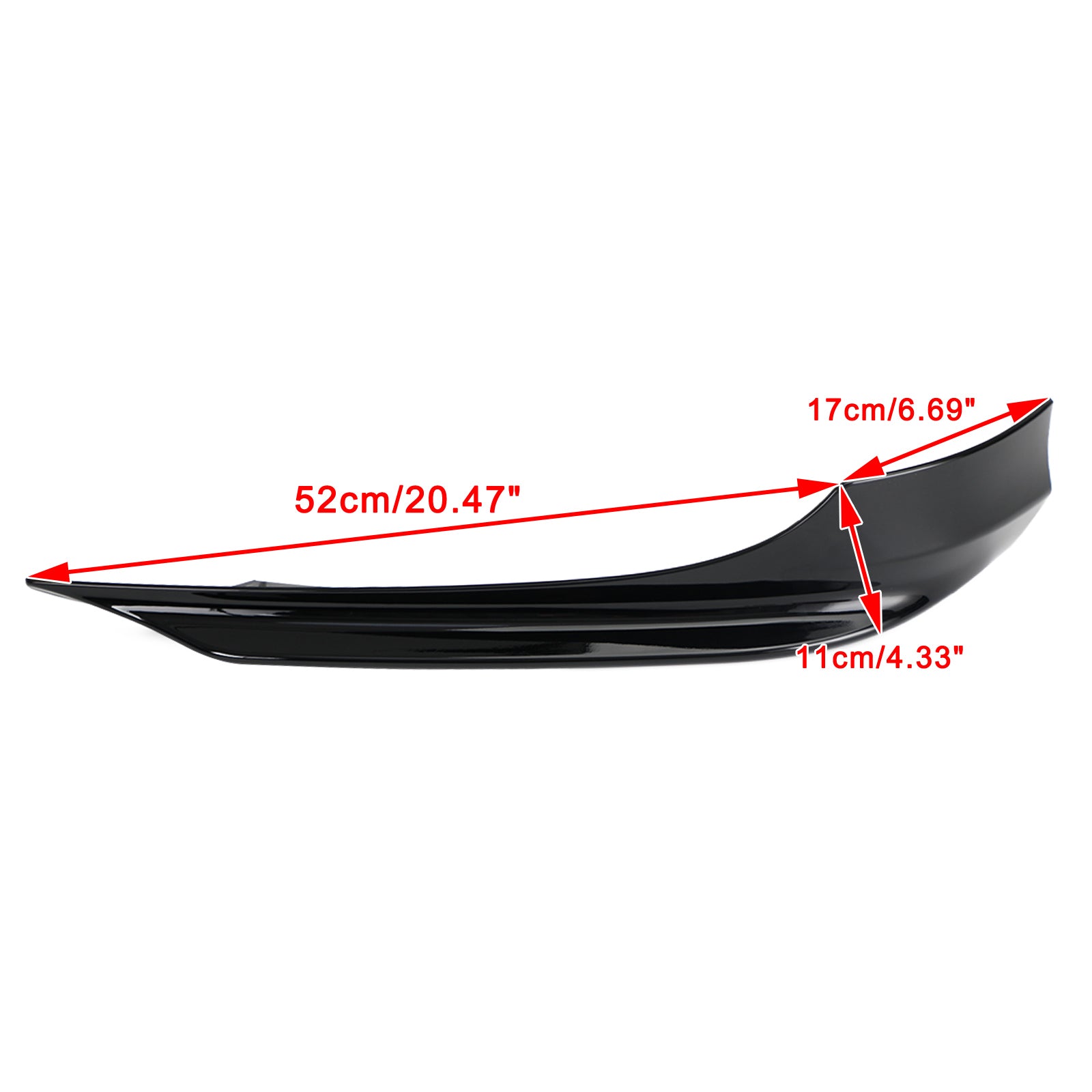 2008-2012 BMW 3 Series E90 LCI PP Front Bumper Lip Splitter Spoiler