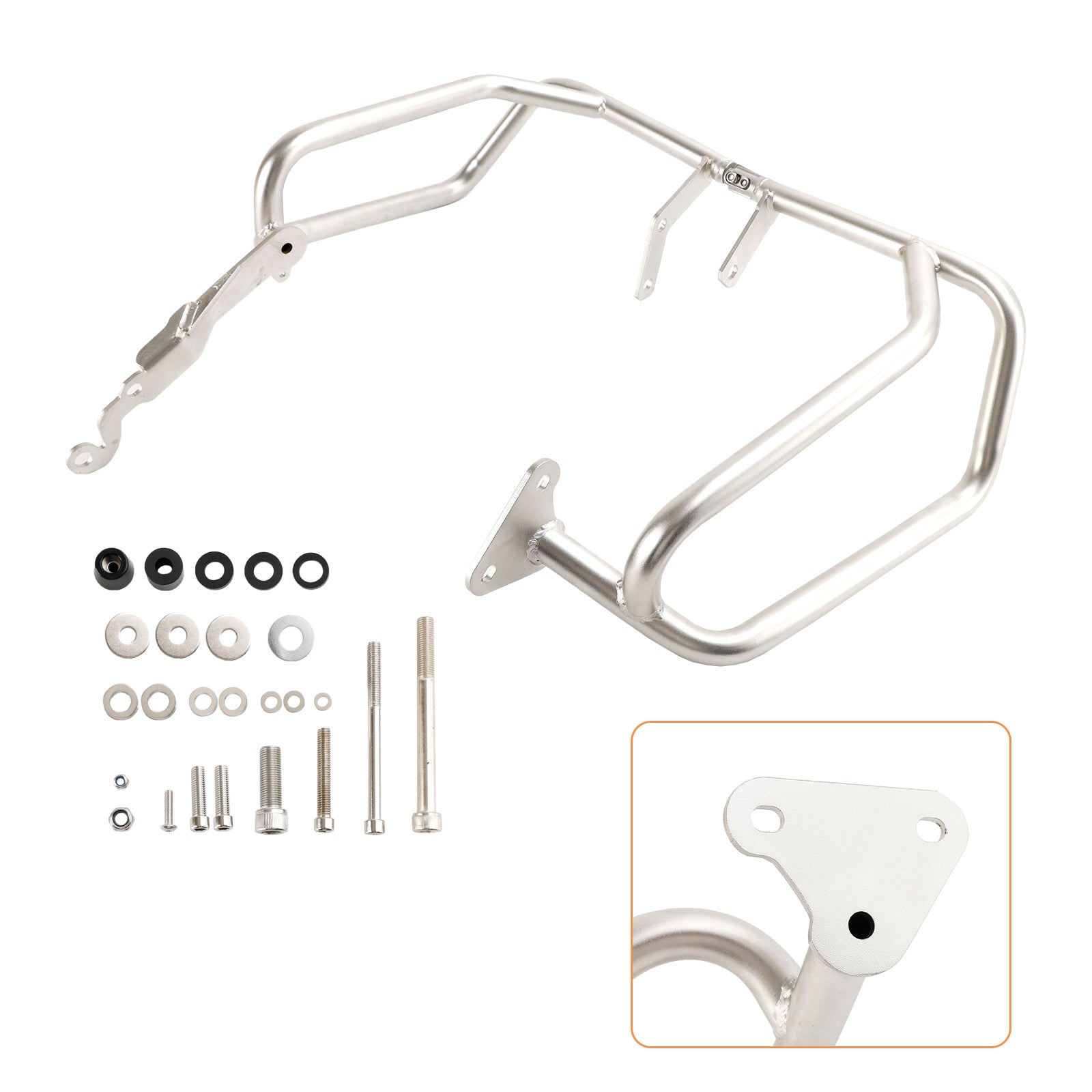 2022 Honda NT1100 NT1100 Crash Bar Lower Engine Guard Steel Frame Silver