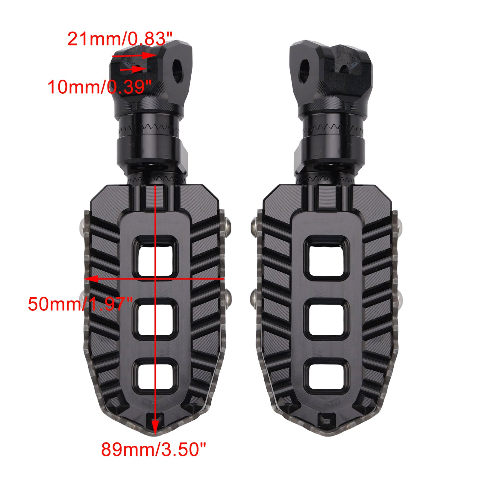 Front Footrests Foot Pegs fit for INDIAN FTR1200 2019-2025 FTR S/FTR Sport