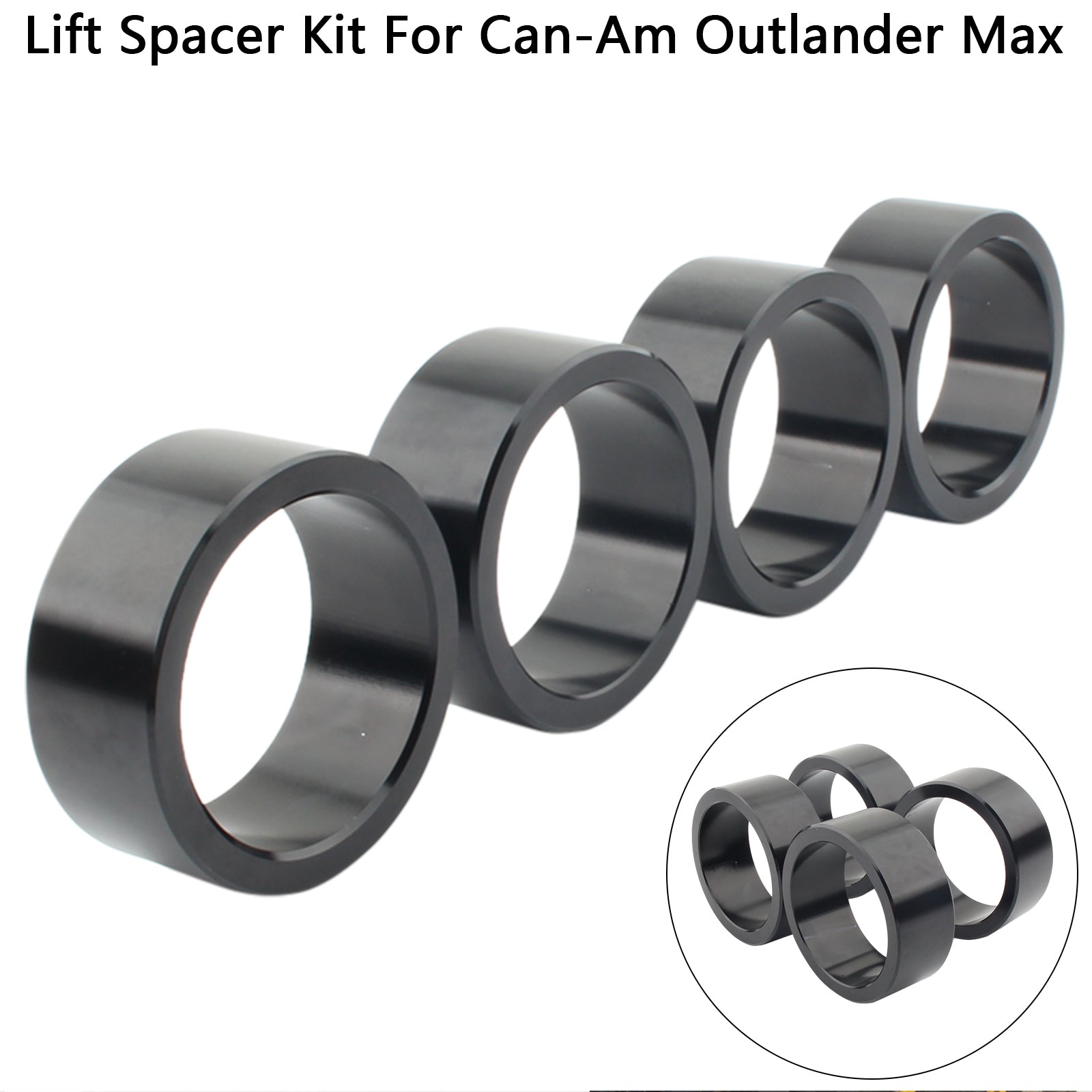 Kit d'espaceur de levage pour Can-Am Outlander Max 1000/1000R/400/500/570/650/800/850
