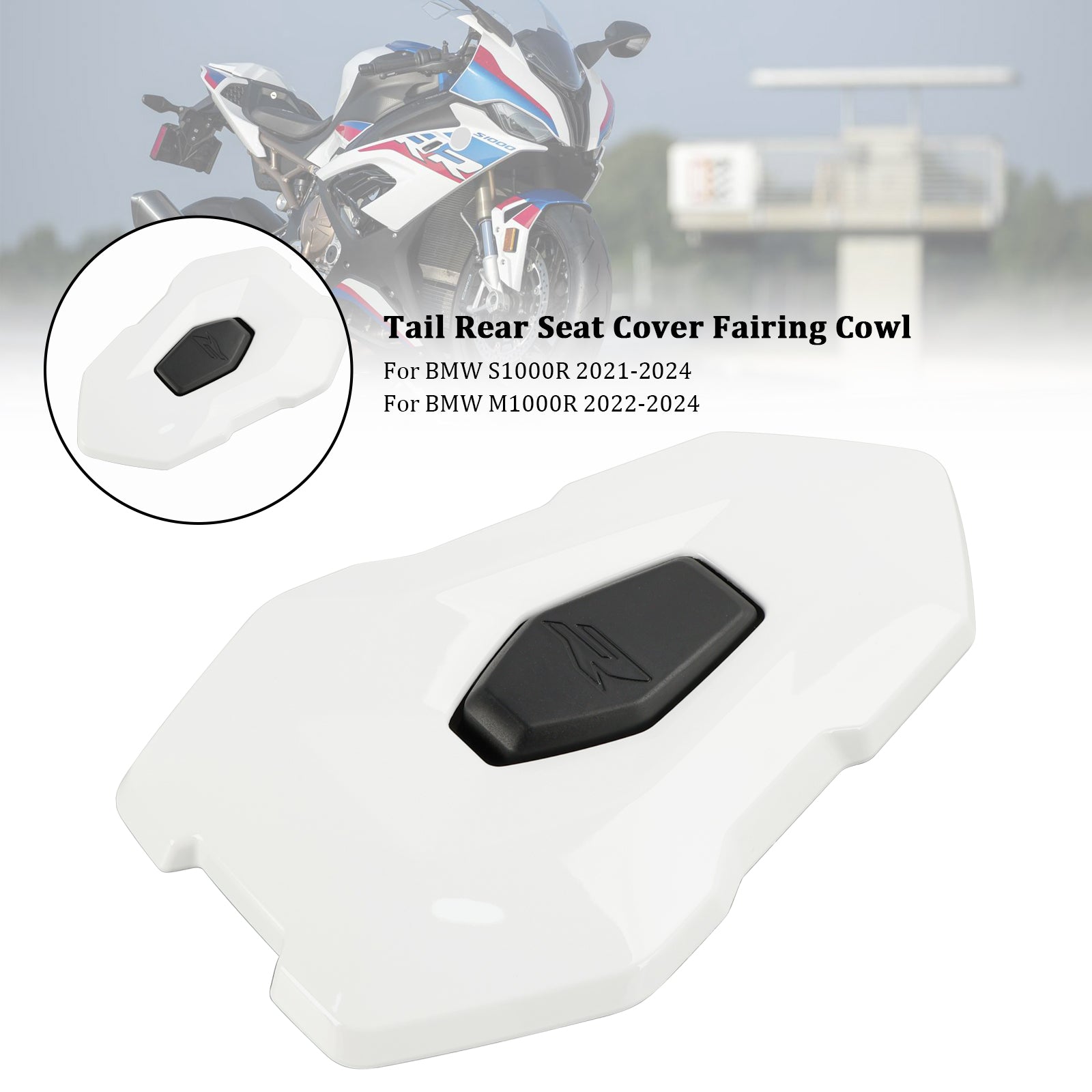 2021-2024 BMW S1000R 23-24 M1000R Couverture de siège arrière Capot de carénage