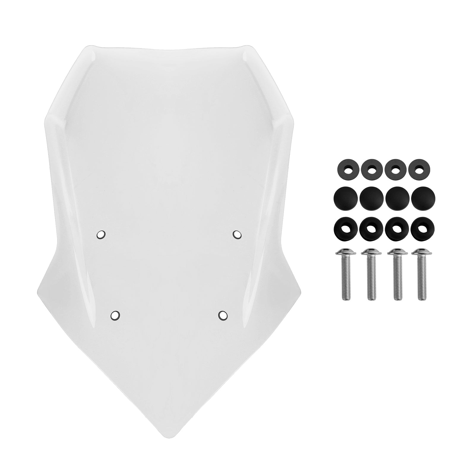 Černé sklo čelného skla pre Yamaha Tracer 900/GT 2018-2020 Tracer 9/GT 2021-23