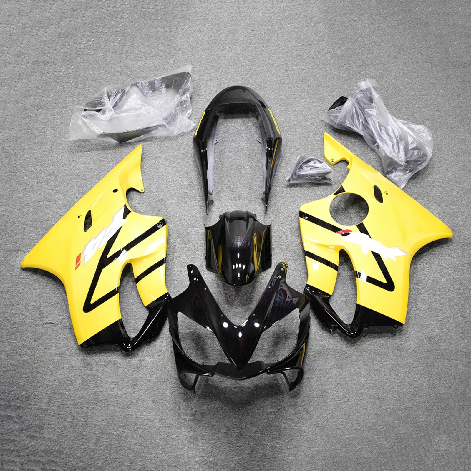 Injection Fairing Kit Bodywork Plastic ABS For Honda CBR600 F4i 2004-2007