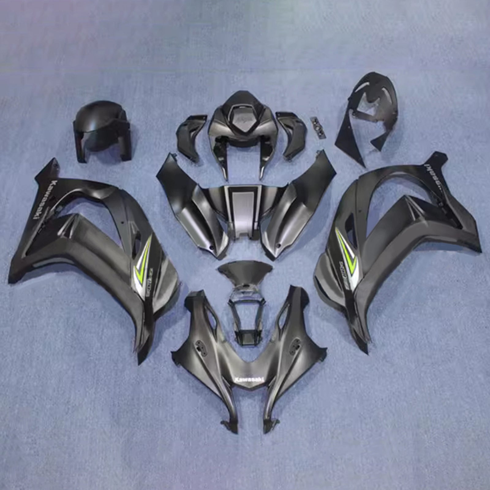 Injection Fairing Kit Bodywork Plastic ABS fit For Kawasaki ZX10R 2016-2020