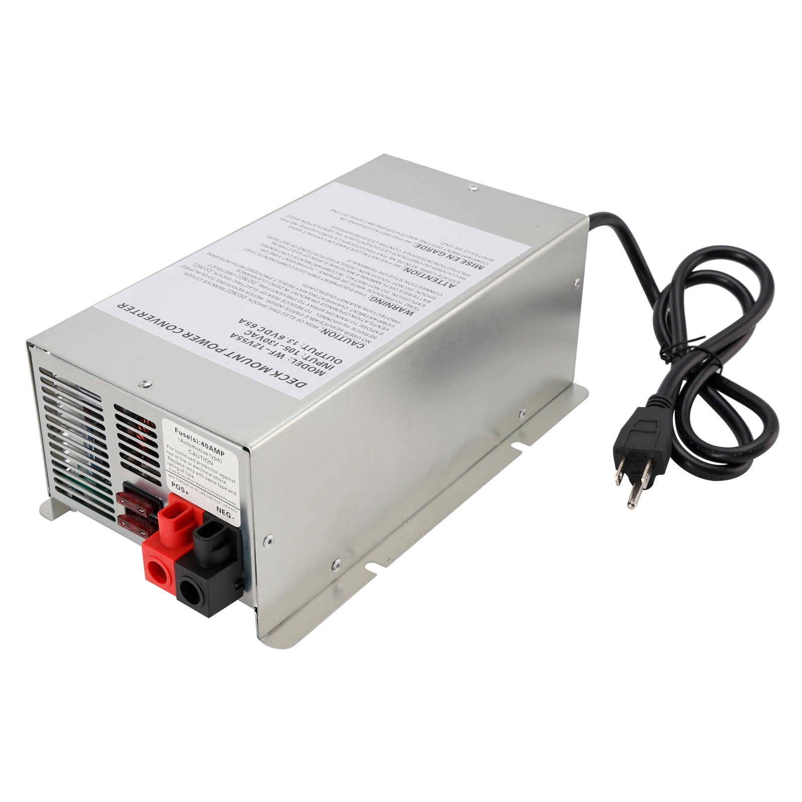 65 Amp WF-9865 Power Converter Charger RV Trailer Camper WF-9865-AD-CB WF-9800